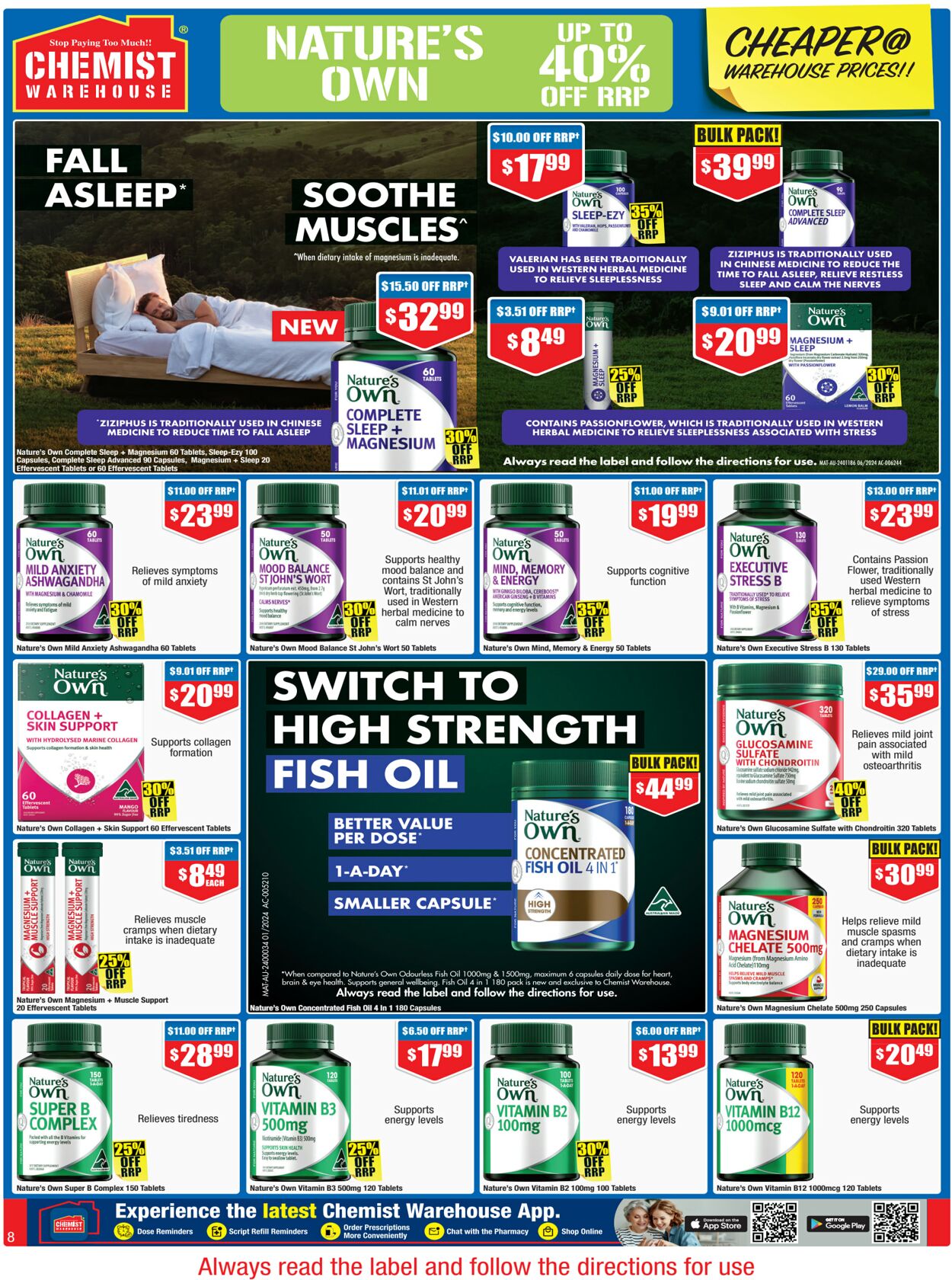 Catalogue Chemist Warehouse 21.08.2024 - 04.09.2024