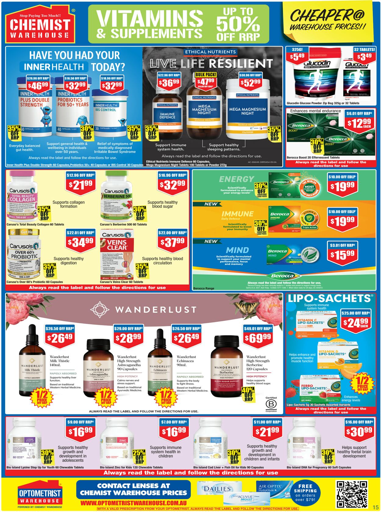 Catalogue Chemist Warehouse 21.08.2024 - 04.09.2024