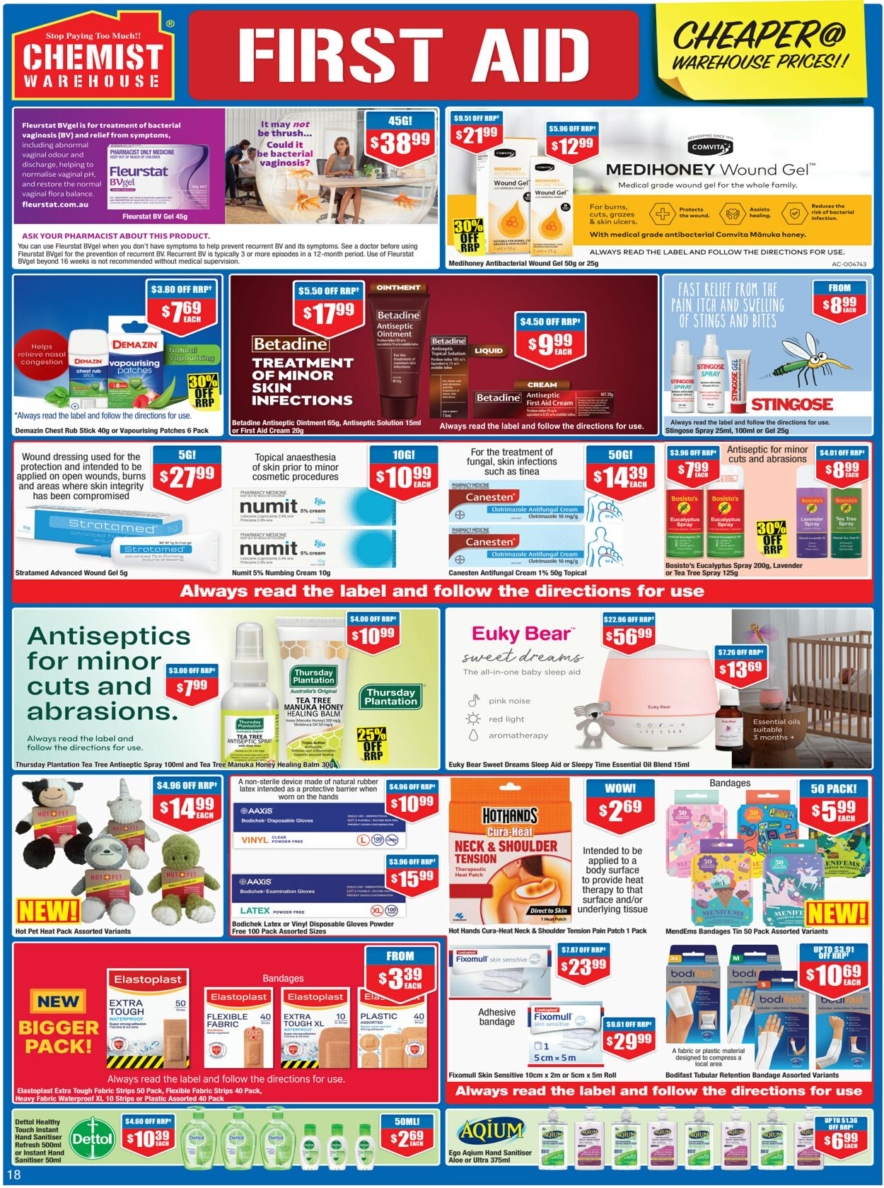 Catalogue Chemist Warehouse 21.08.2024 - 04.09.2024