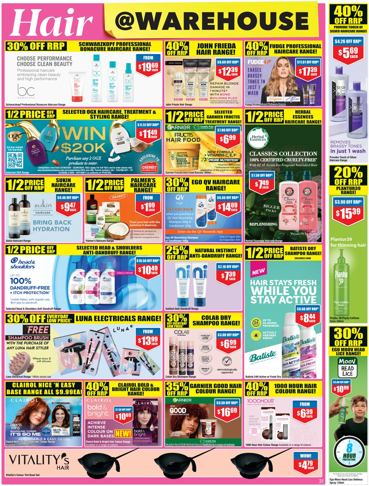 Catalogue Chemist Warehouse 21.08.2024 - 04.09.2024