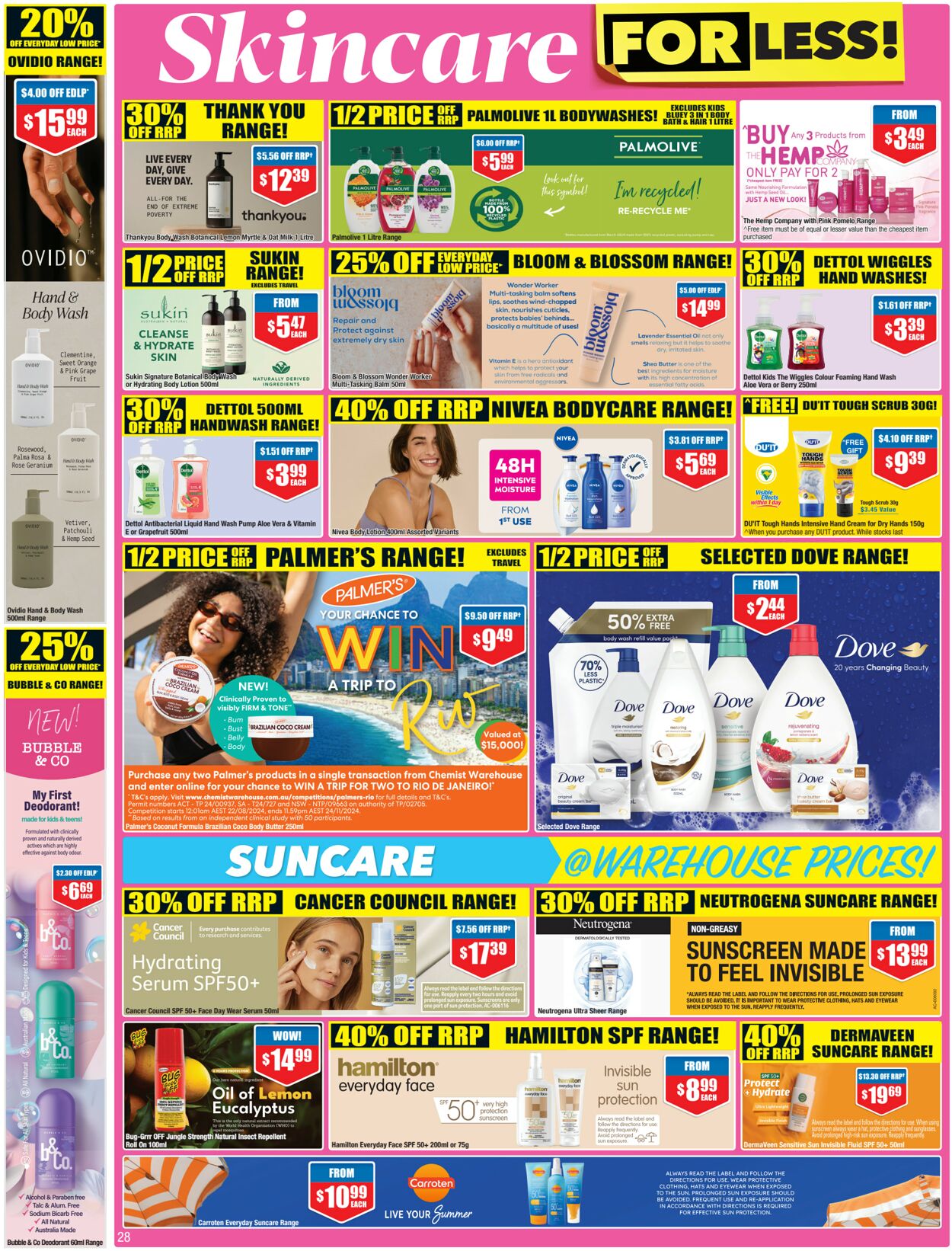 Catalogue Chemist Warehouse 21.08.2024 - 04.09.2024