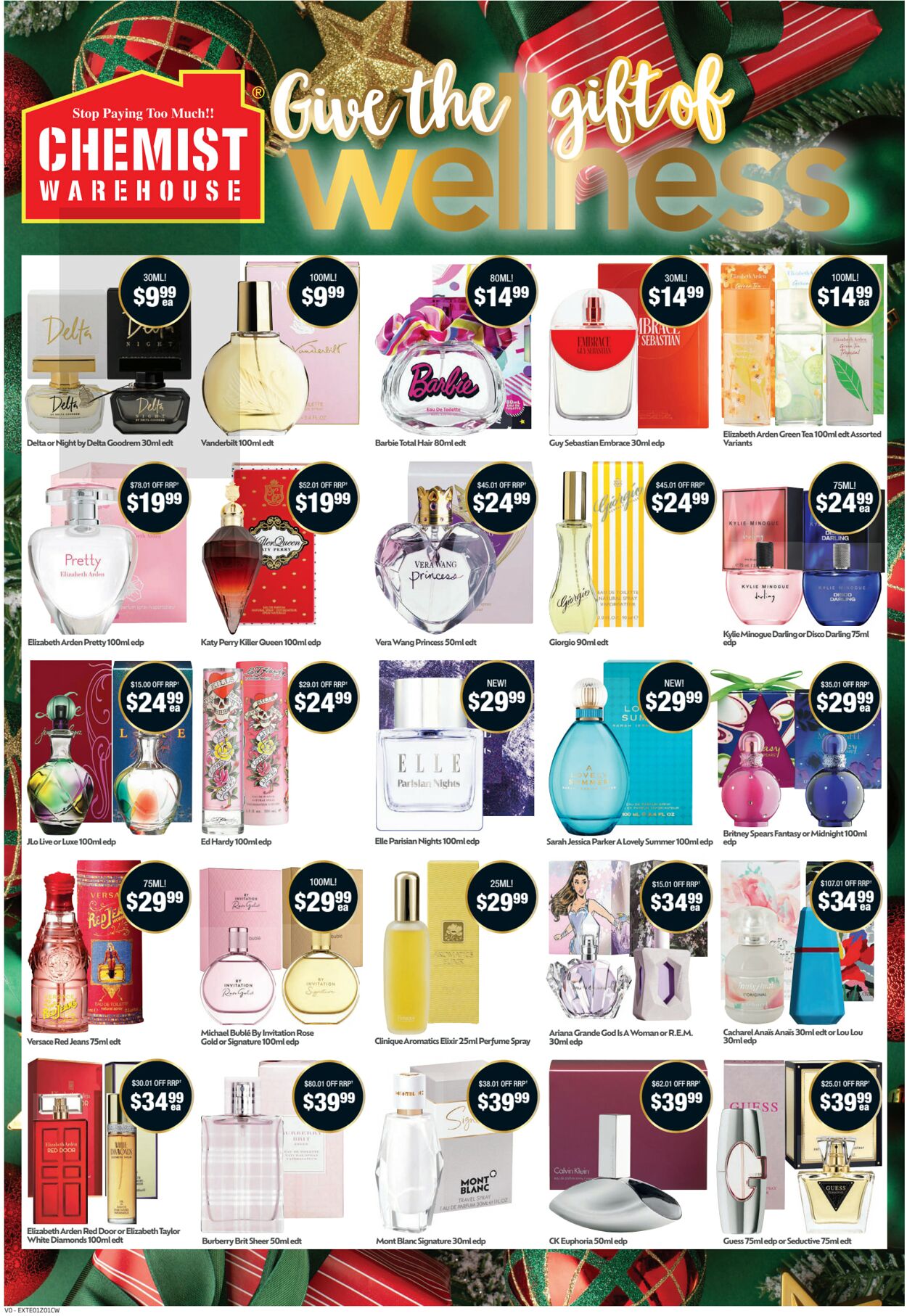 Catalogue Chemist Warehouse 15.12.2024 - 29.12.2024