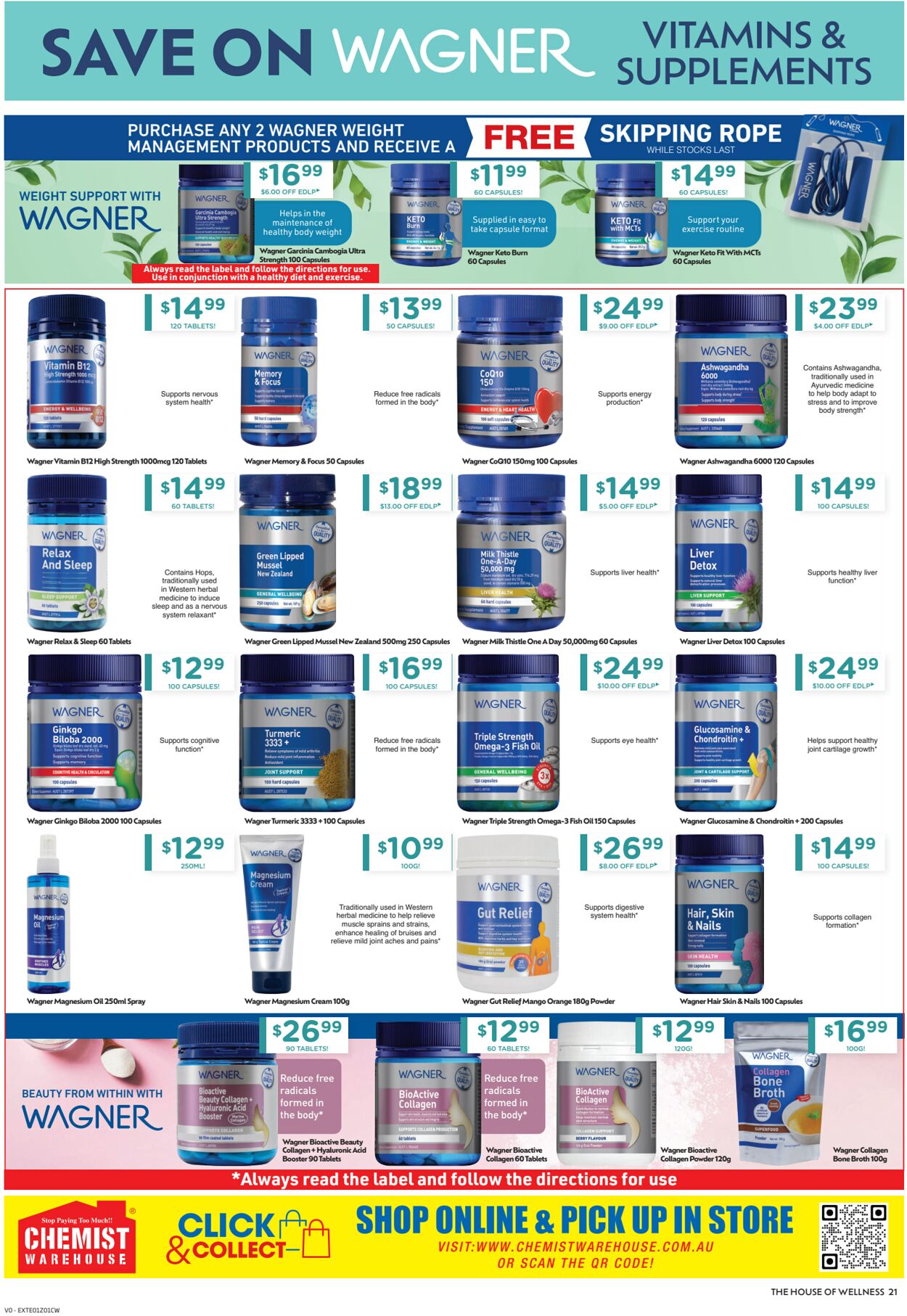 Catalogue Chemist Warehouse 15.12.2024 - 29.12.2024