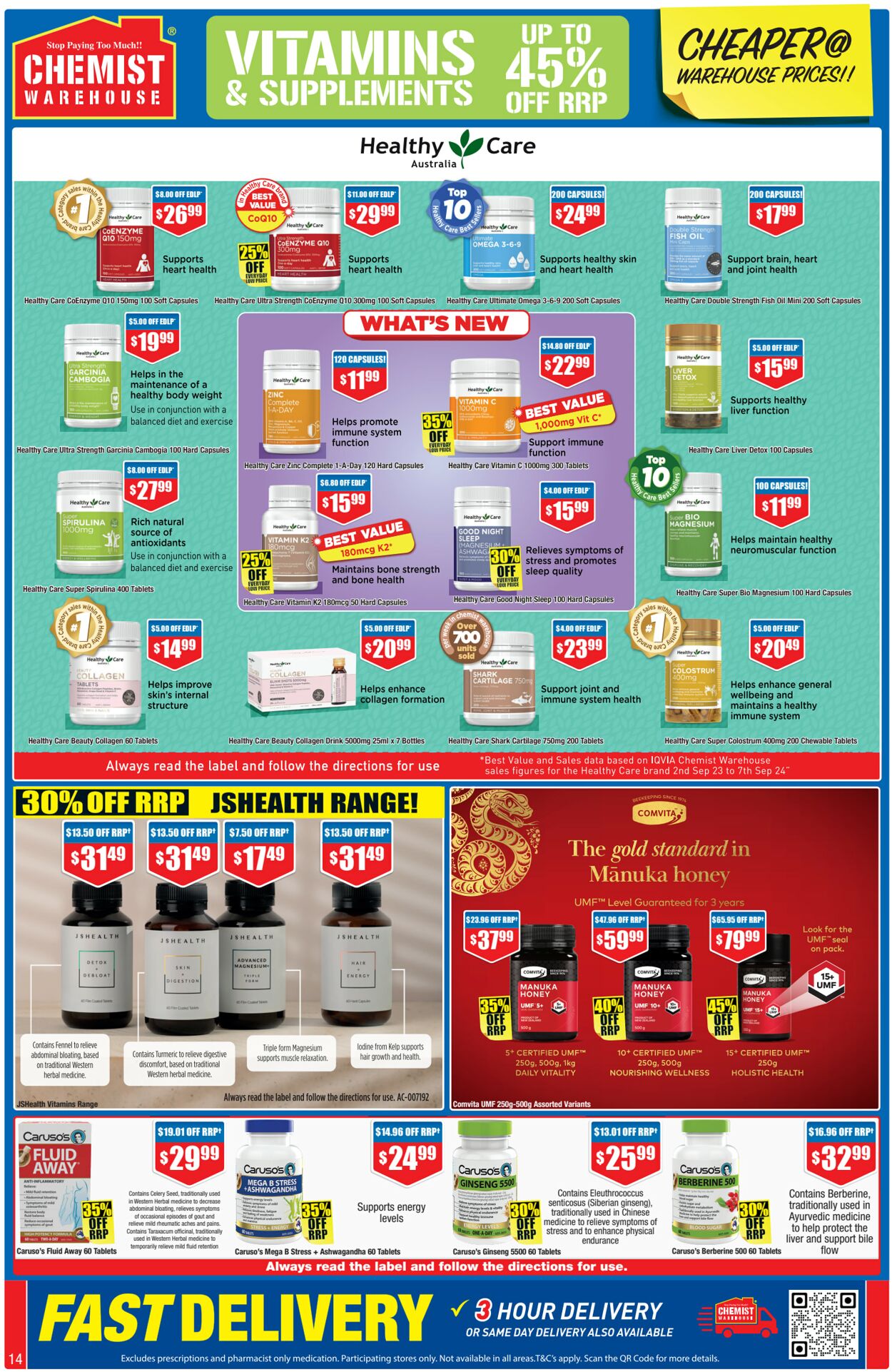 Catalogue Chemist Warehouse 02.01.2025 - 16.01.2025