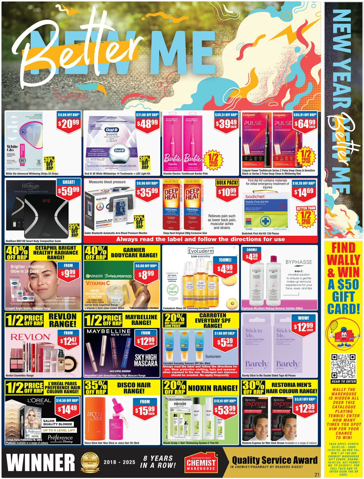 Catalogue Chemist Warehouse 02.01.2025 - 16.01.2025