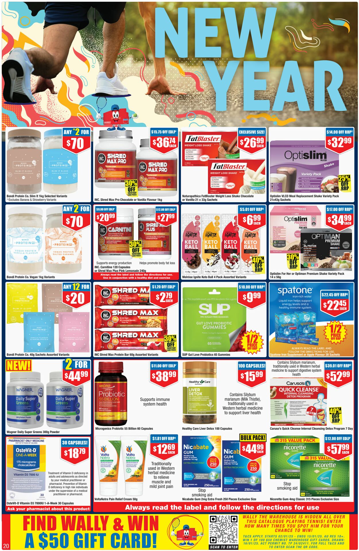 Catalogue Chemist Warehouse 02.01.2025 - 16.01.2025