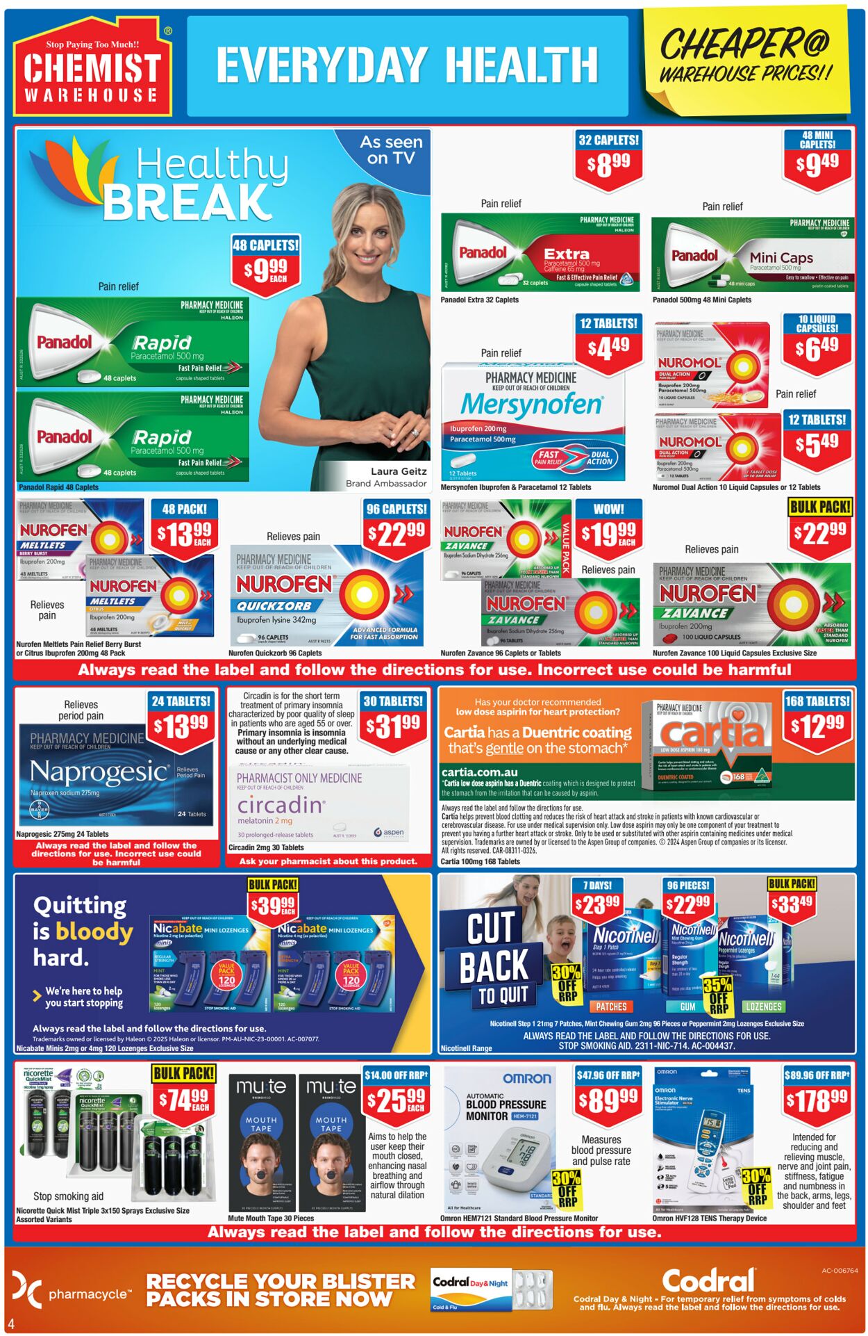 Catalogue Chemist Warehouse 02.01.2025 - 16.01.2025