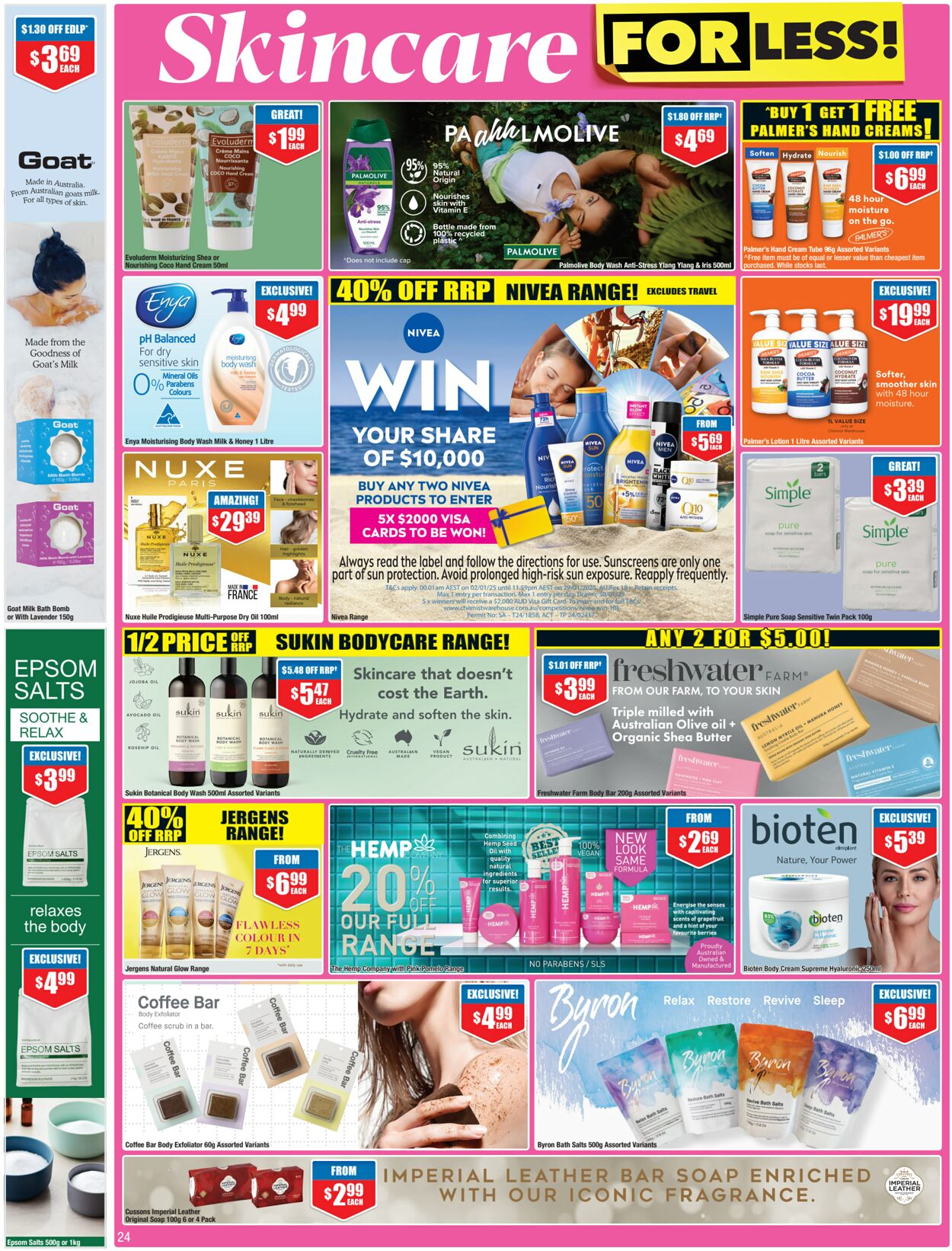 Catalogue Chemist Warehouse 02.01.2025 - 16.01.2025