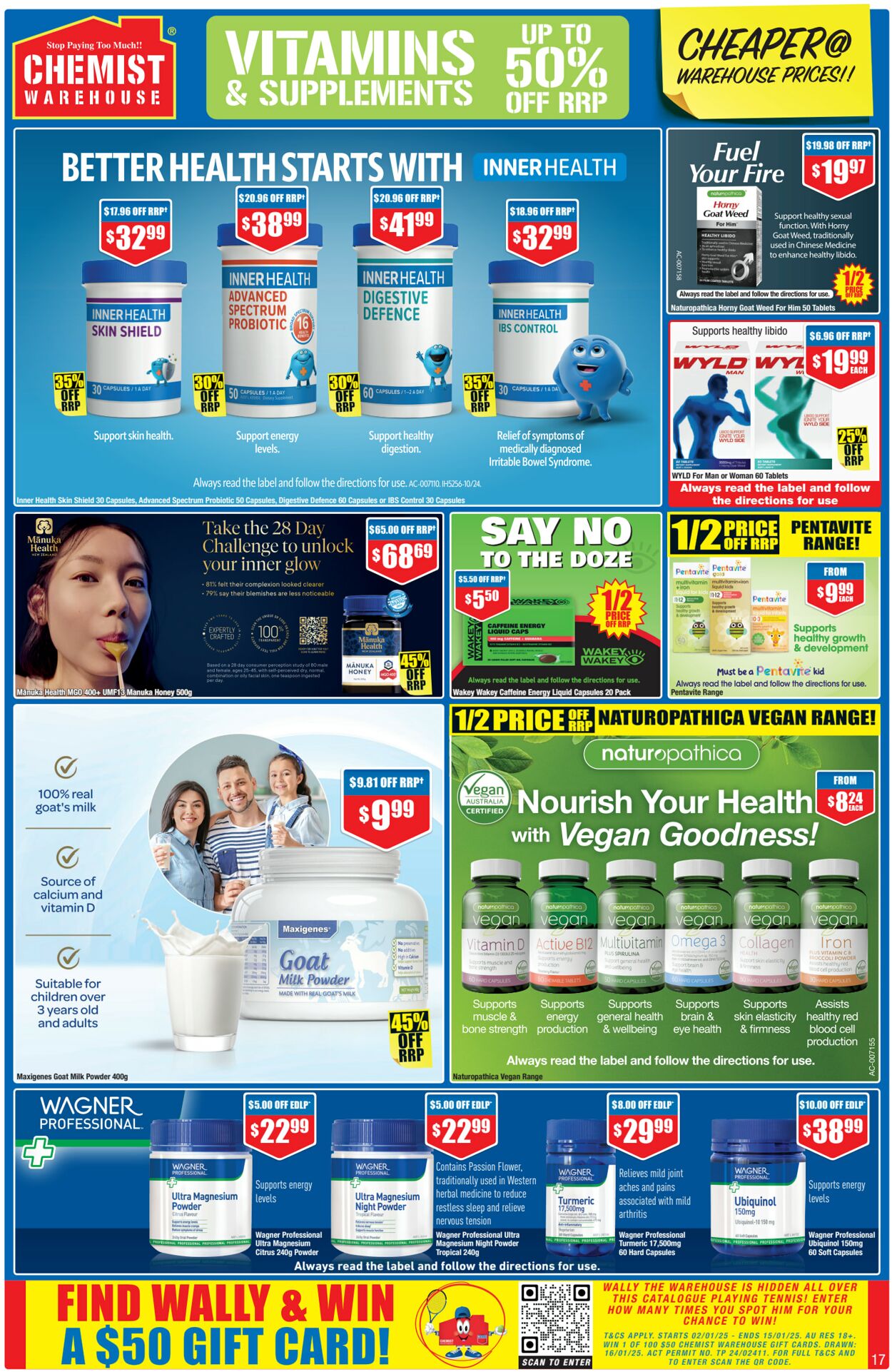 Catalogue Chemist Warehouse 02.01.2025 - 16.01.2025