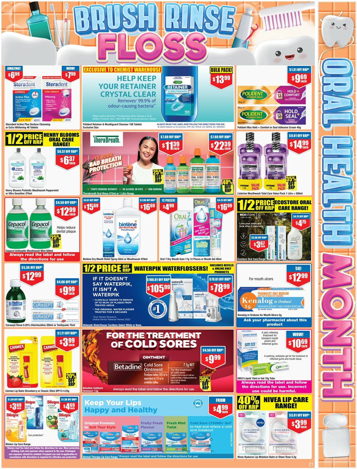 Catalogue Chemist Warehouse 24.07.2024 - 07.08.2024