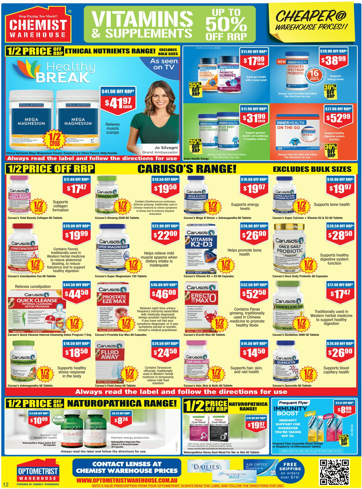 Catalogue Chemist Warehouse 24.07.2024 - 07.08.2024