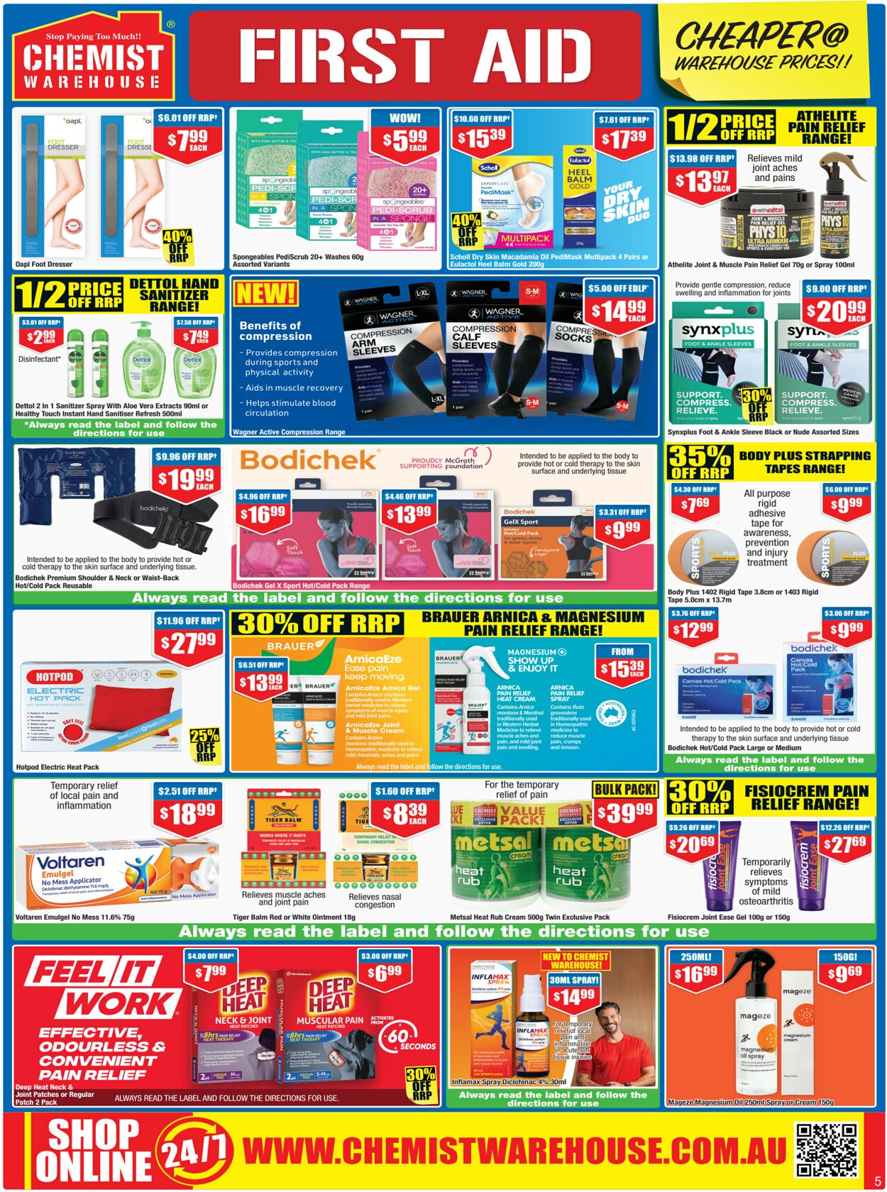 Catalogue Chemist Warehouse 24.07.2024 - 07.08.2024