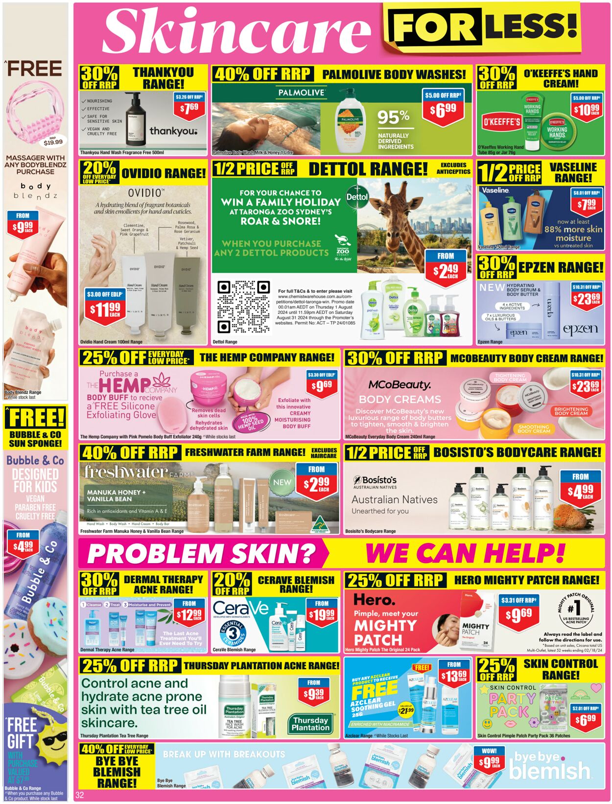 Catalogue Chemist Warehouse 24.07.2024 - 07.08.2024