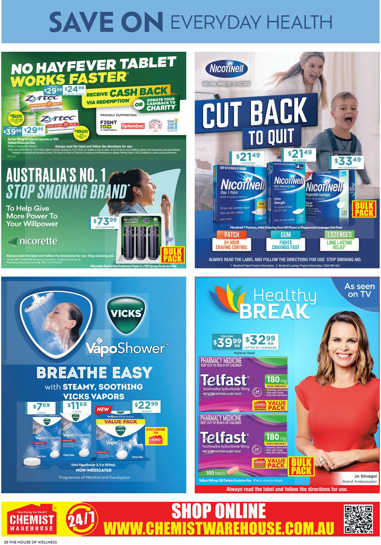 Catalogue Chemist Warehouse 12.08.2024 - 26.08.2024