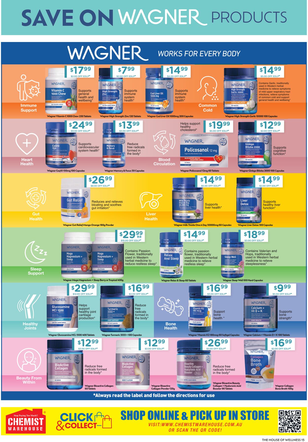 Catalogue Chemist Warehouse 12.08.2024 - 26.08.2024