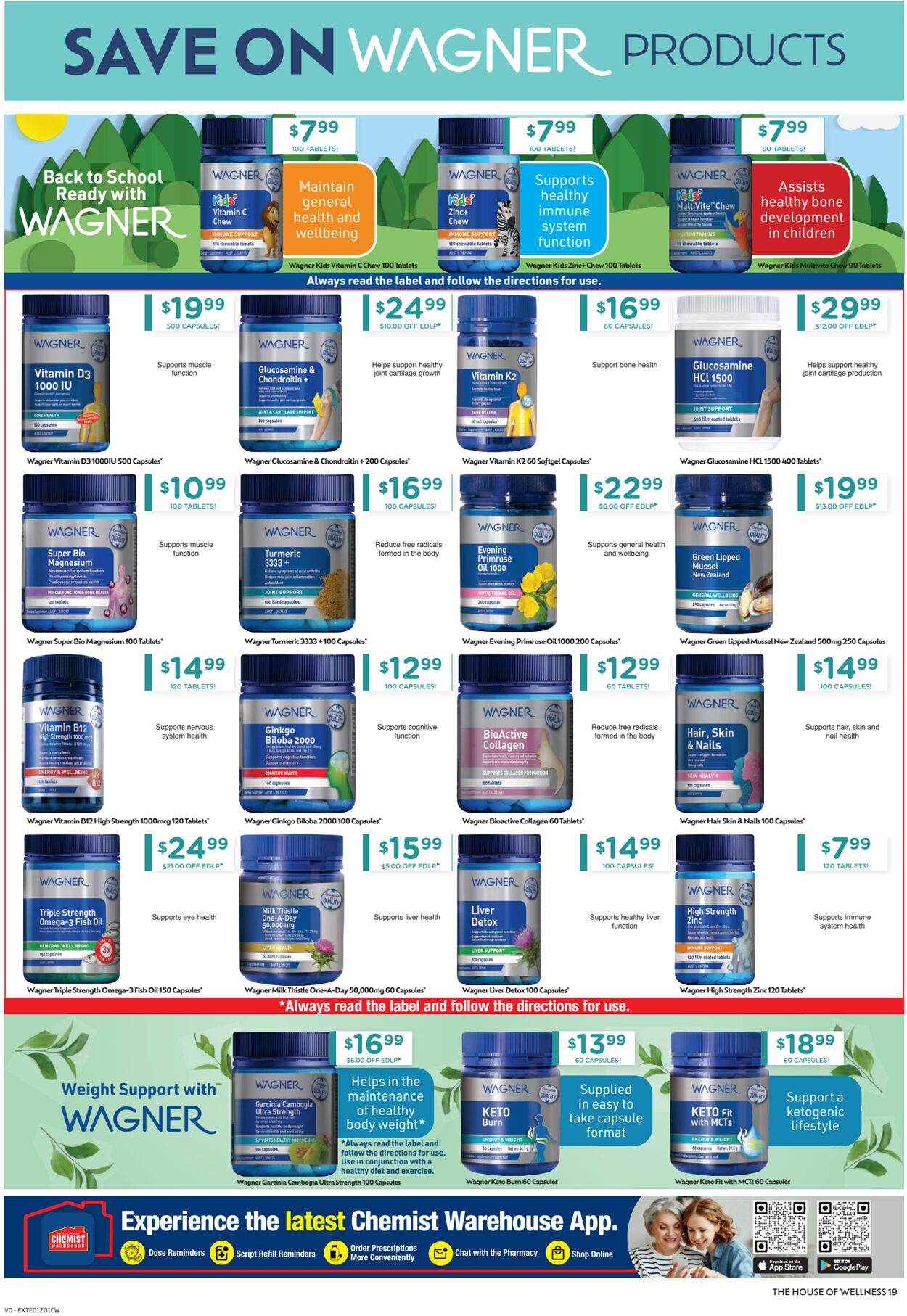 Catalogue Chemist Warehouse 15.01.2025 - 29.01.2025