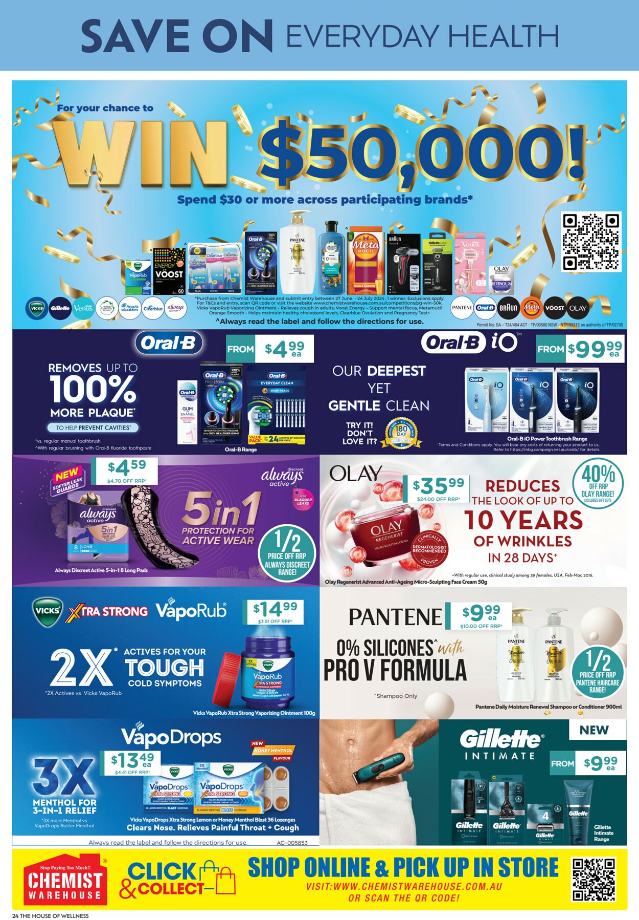 Catalogue Chemist Warehouse 10.07.2024 - 24.07.2024