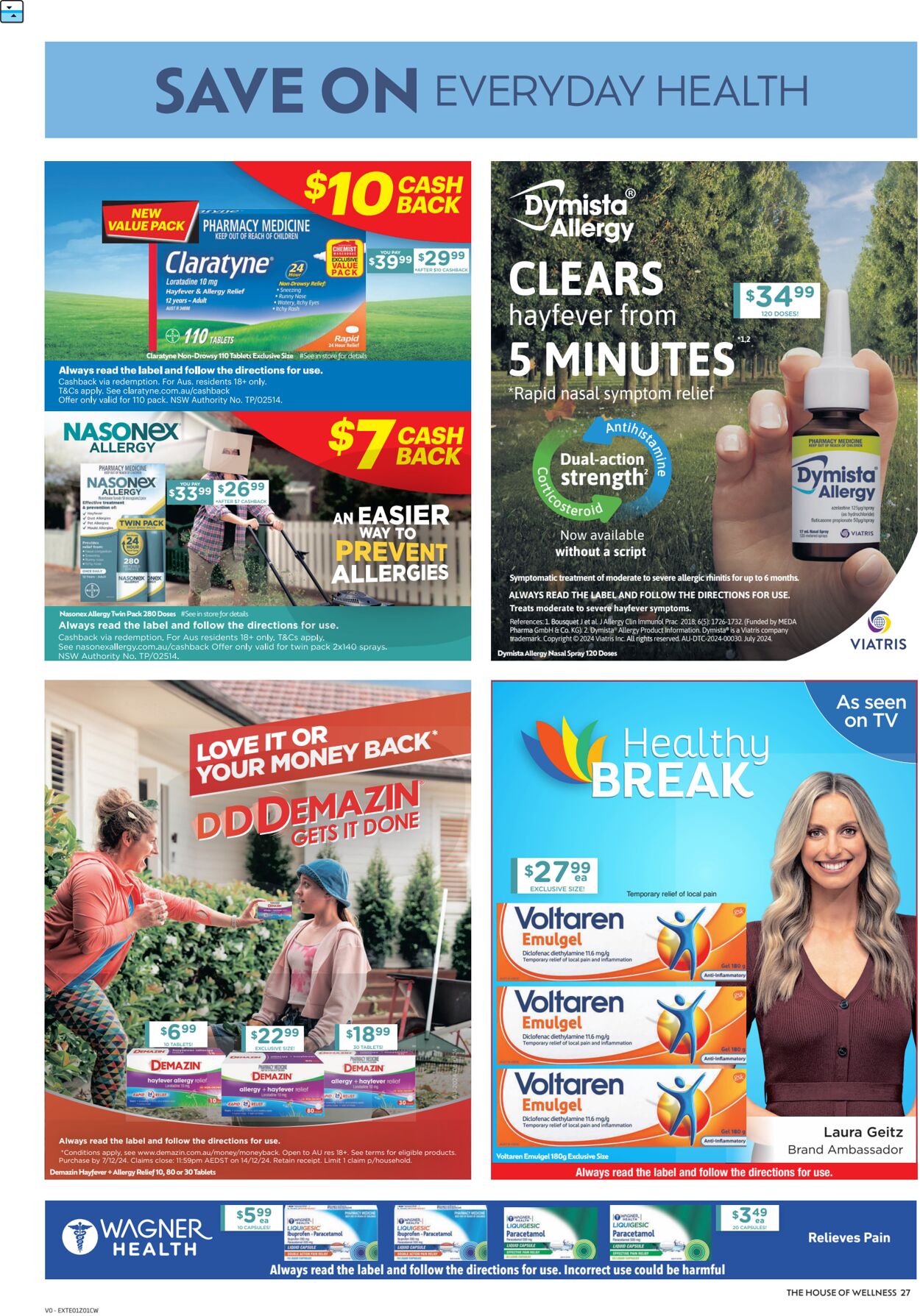 Catalogue Chemist Warehouse 16.10.2024 - 30.10.2024