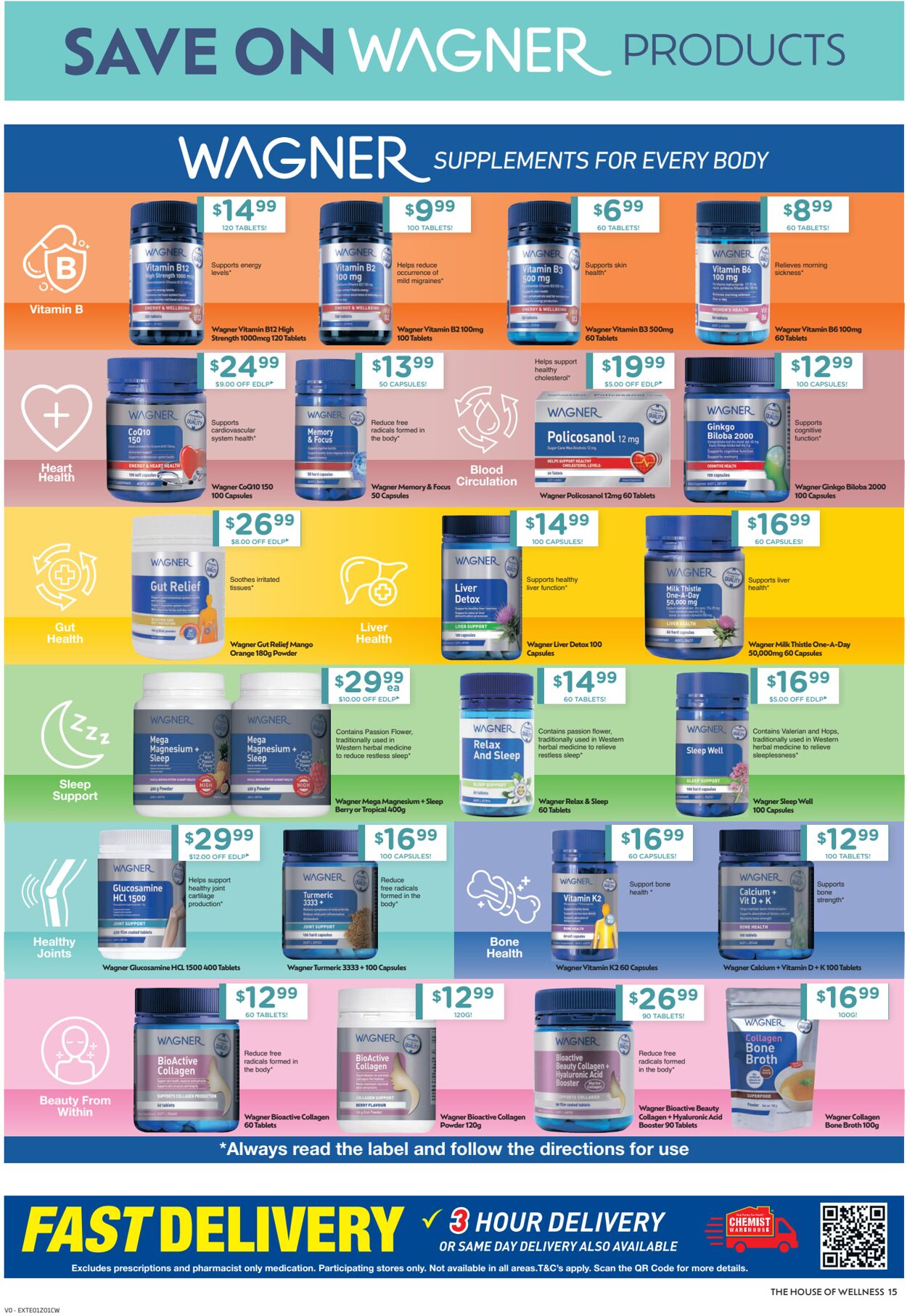 Catalogue Chemist Warehouse 16.10.2024 - 30.10.2024