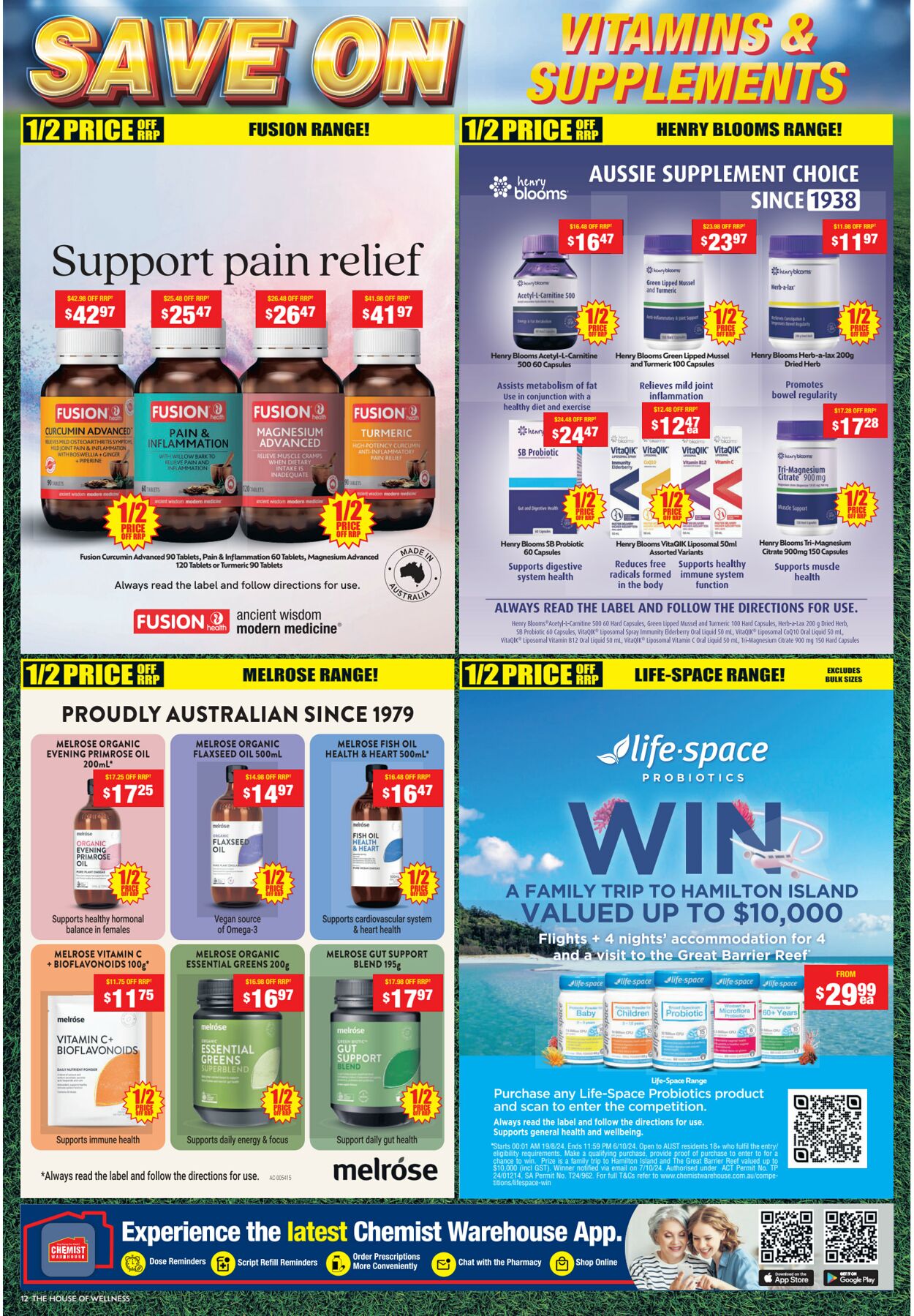 Catalogue Chemist Warehouse 04.09.2024 - 18.09.2024