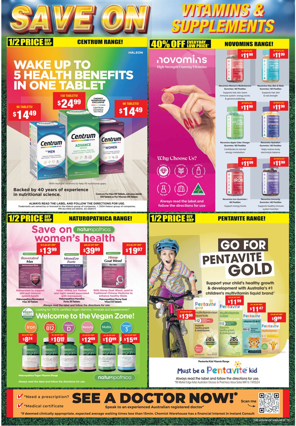 Catalogue Chemist Warehouse 04.09.2024 - 18.09.2024