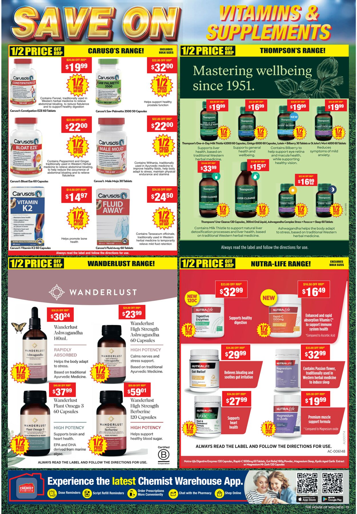 Catalogue Chemist Warehouse 04.09.2024 - 18.09.2024