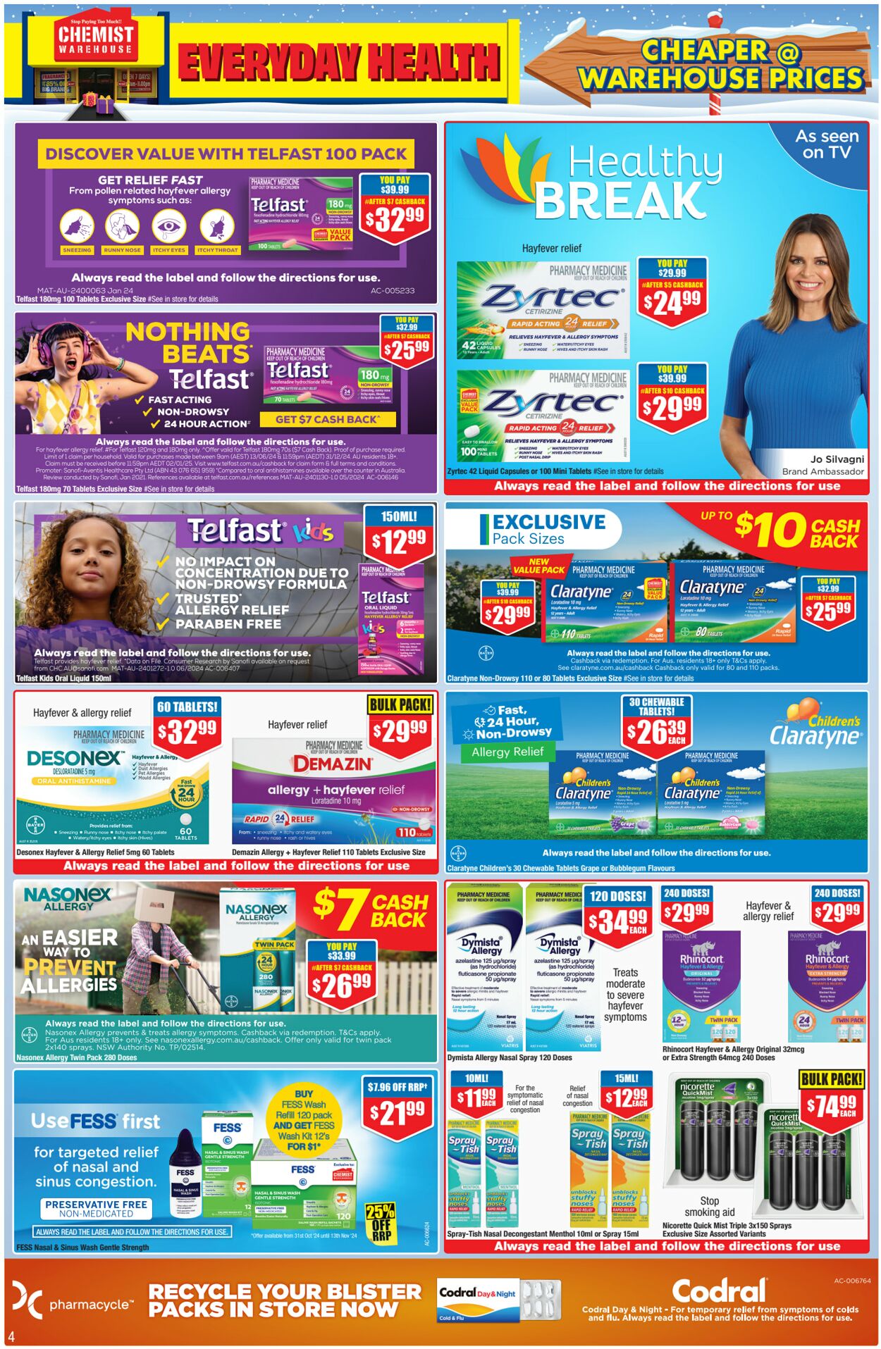 Catalogue Chemist Warehouse 30.10.2024 - 13.11.2024