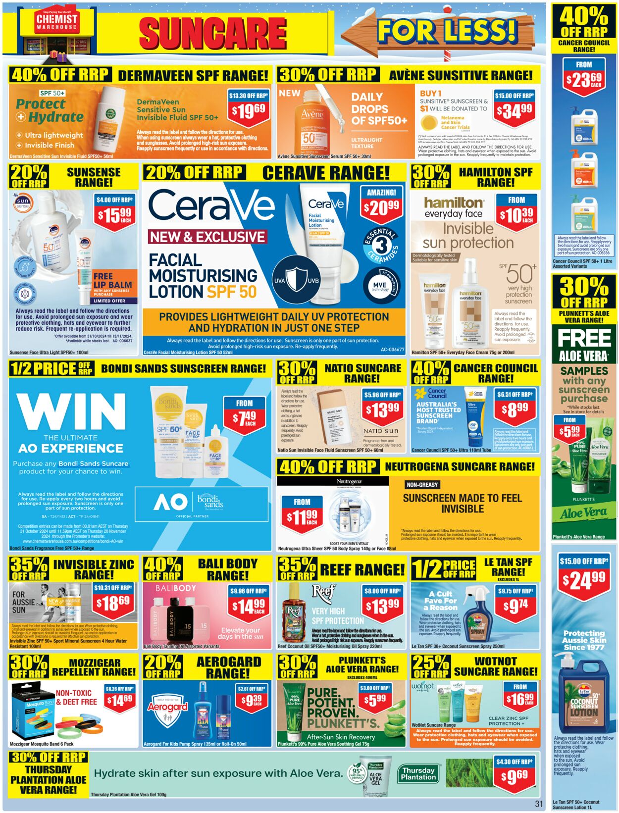 Catalogue Chemist Warehouse 30.10.2024 - 13.11.2024