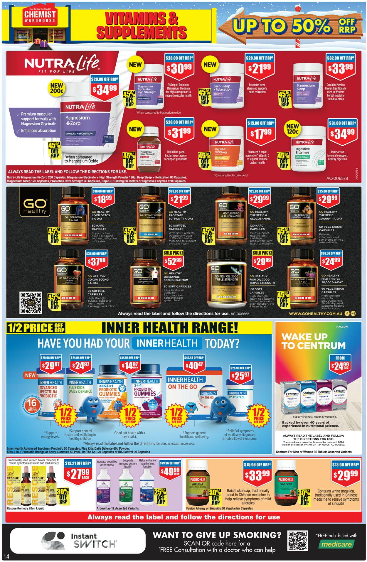 Catalogue Chemist Warehouse 30.10.2024 - 13.11.2024