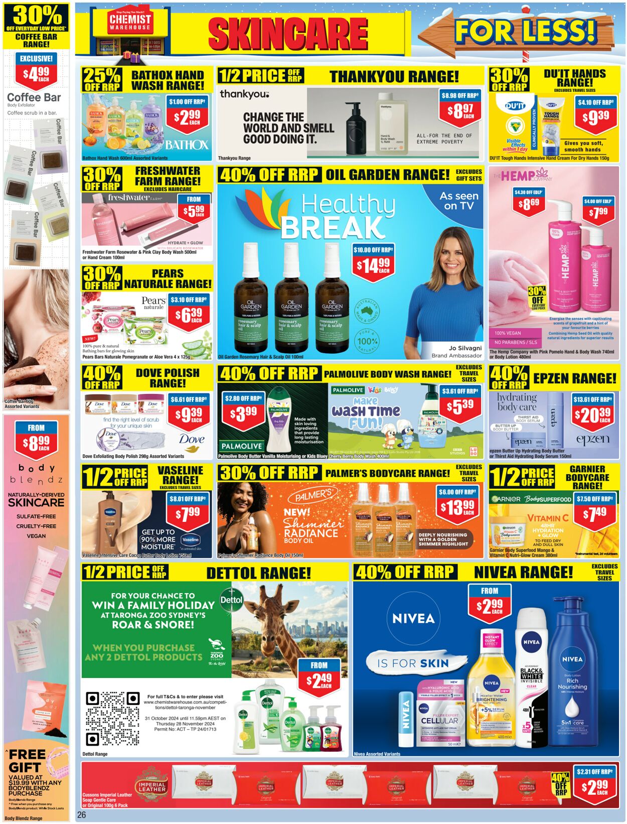 Catalogue Chemist Warehouse 30.10.2024 - 13.11.2024