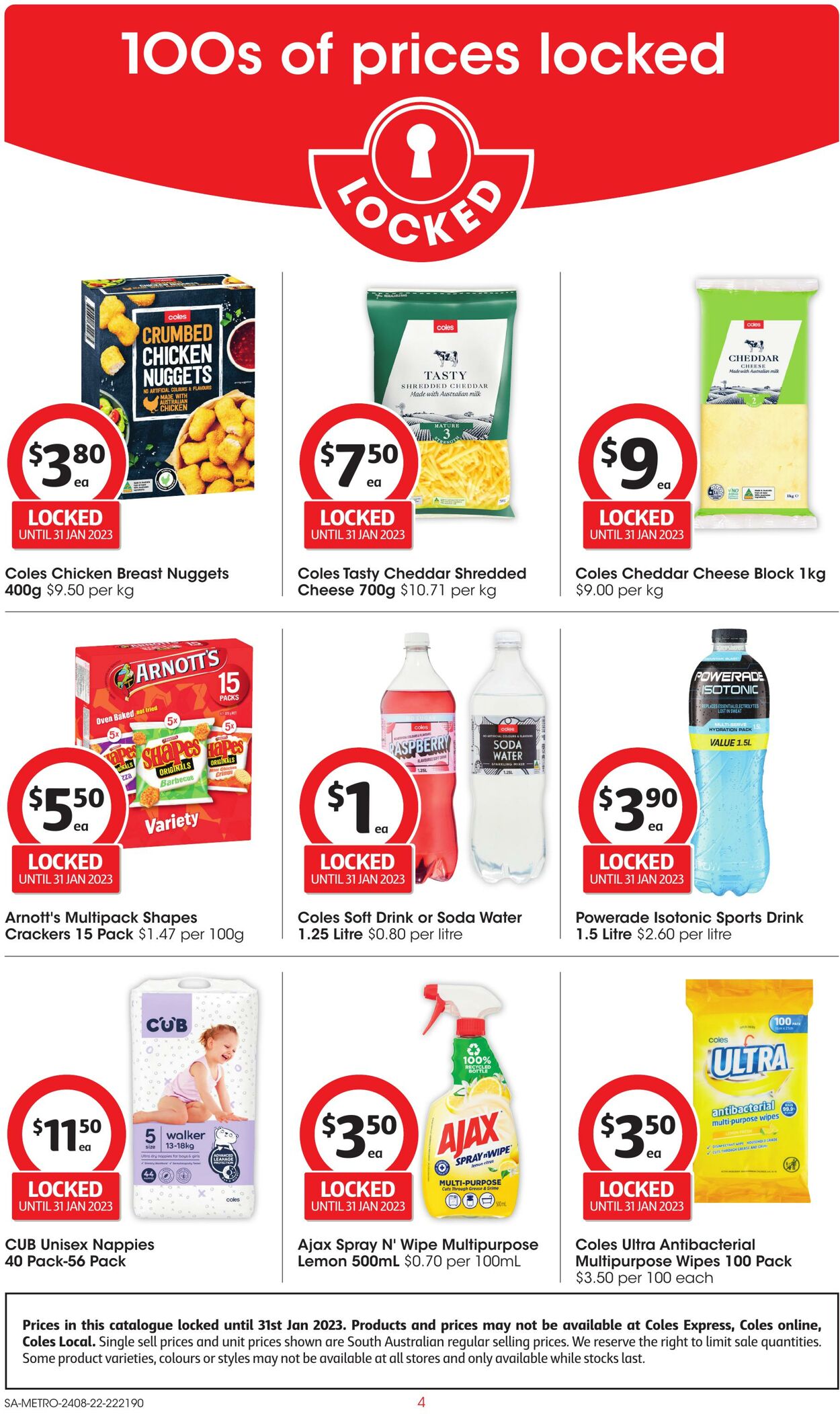 Catalogue Coles 01.09.2022 - 31.01.2023