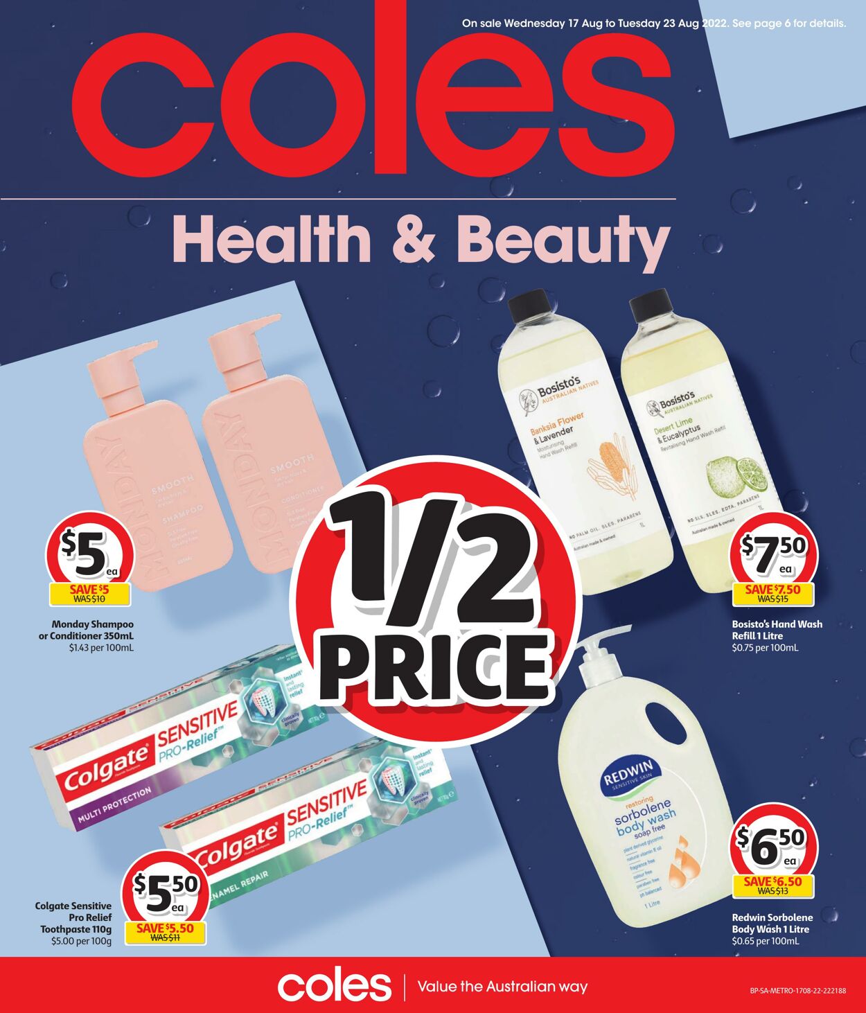 Catalogue Coles 17.08.2022 - 23.08.2022
