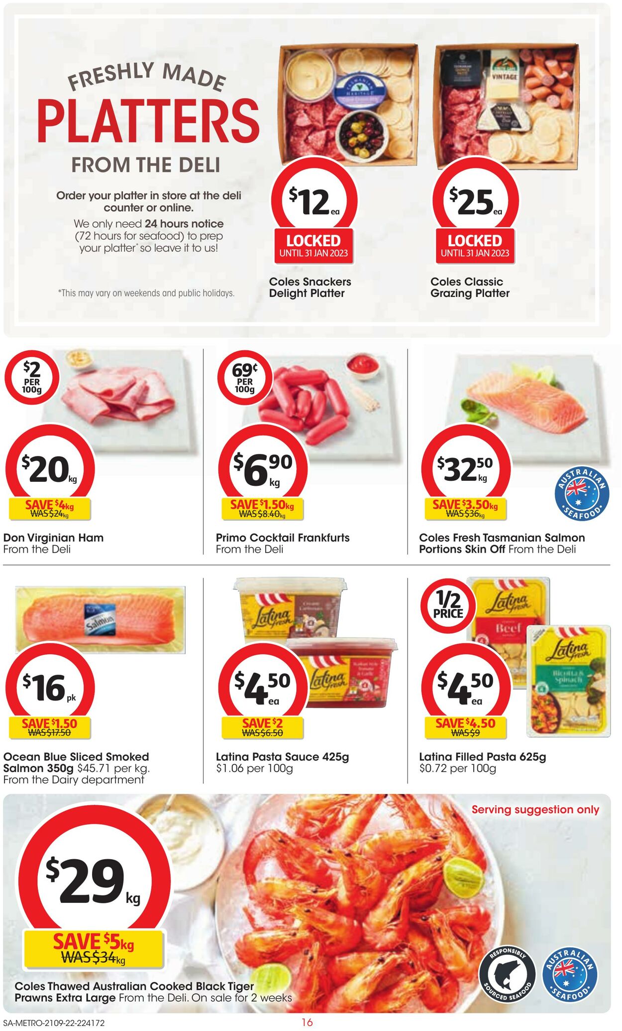 Catalogue Coles 21.09.2022 - 27.09.2022