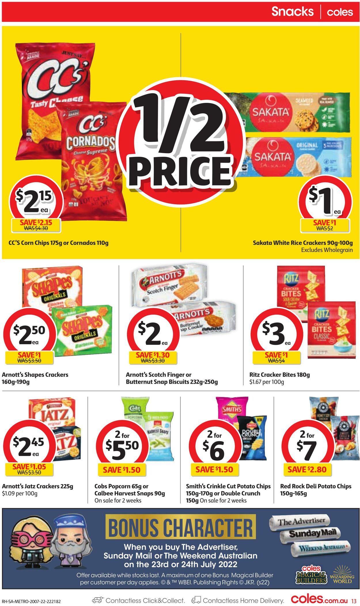 Catalogue Coles 20.07.2022 - 26.07.2022