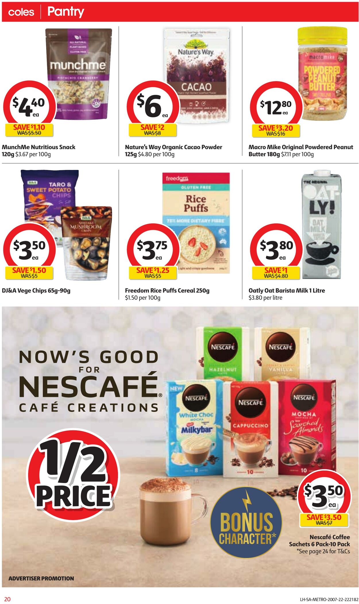 Catalogue Coles 20.07.2022 - 26.07.2022