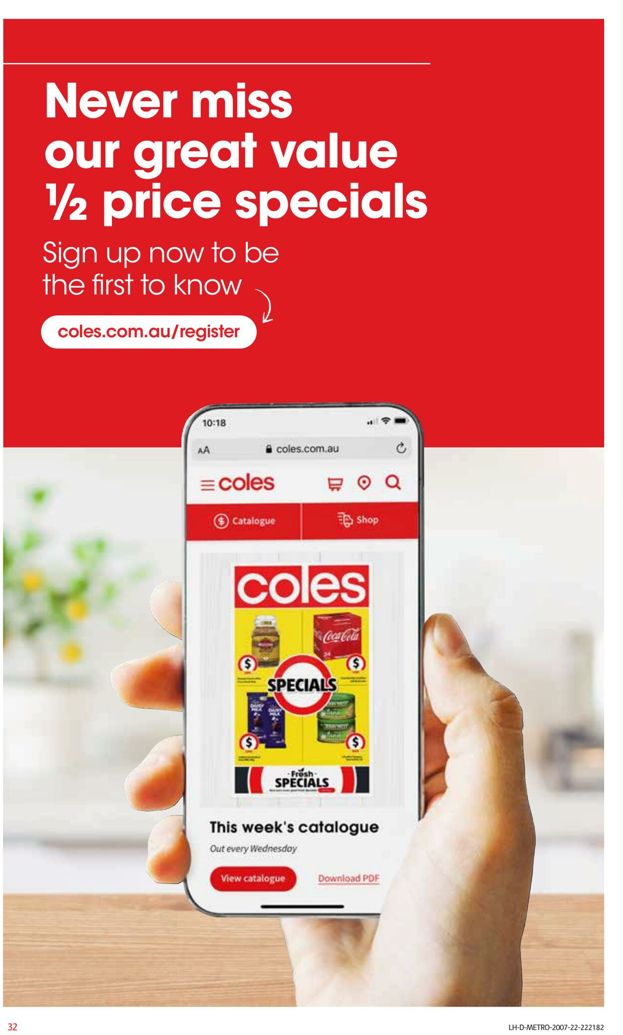 Catalogue Coles 20.07.2022 - 26.07.2022