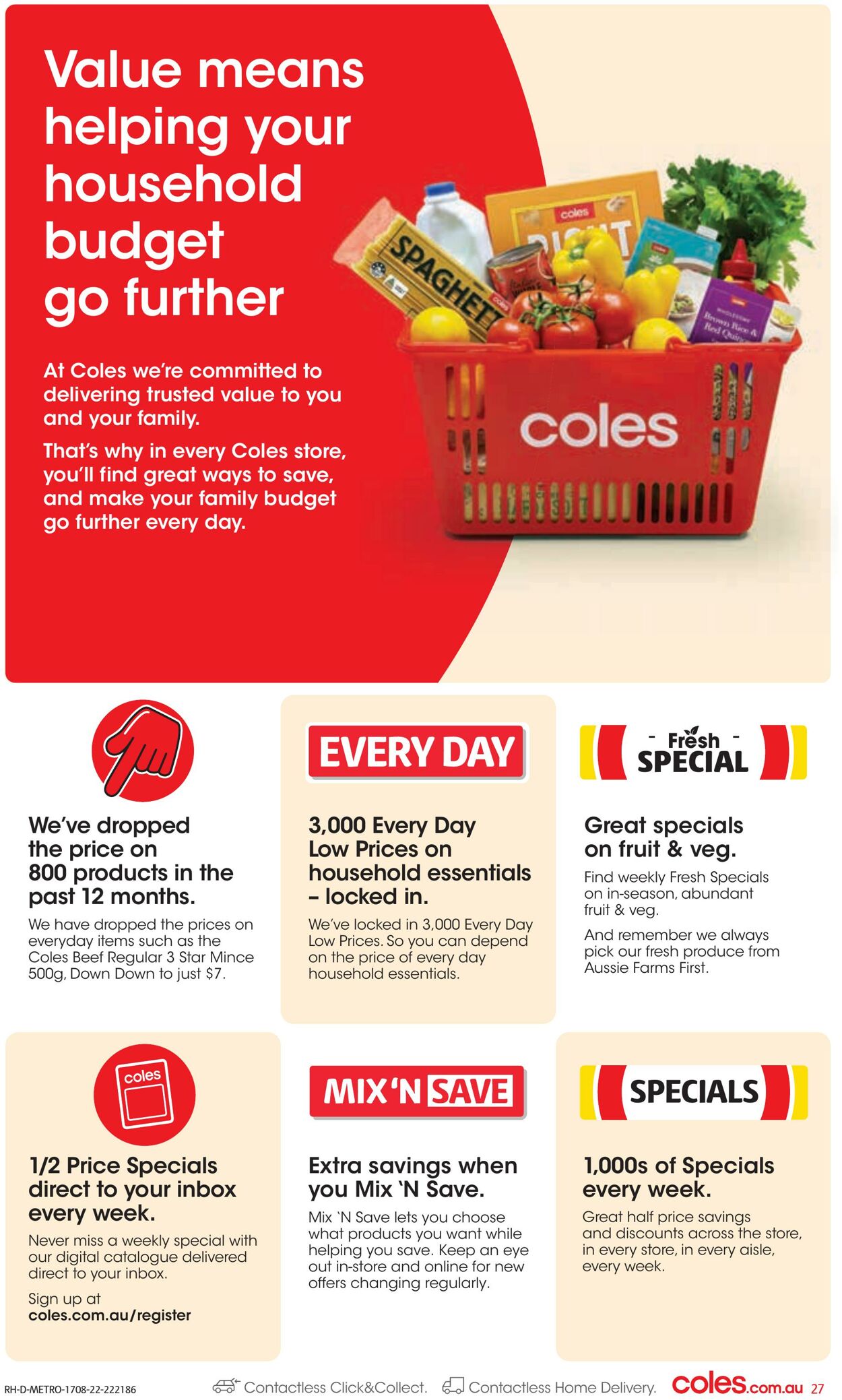 Catalogue Coles 17.08.2022 - 23.08.2022