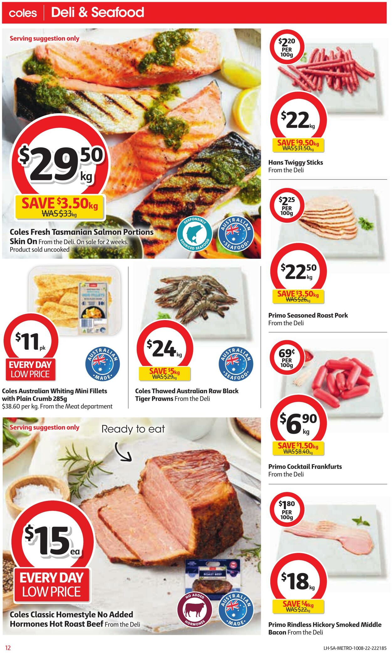 Catalogue Coles 10.08.2022 - 16.08.2022