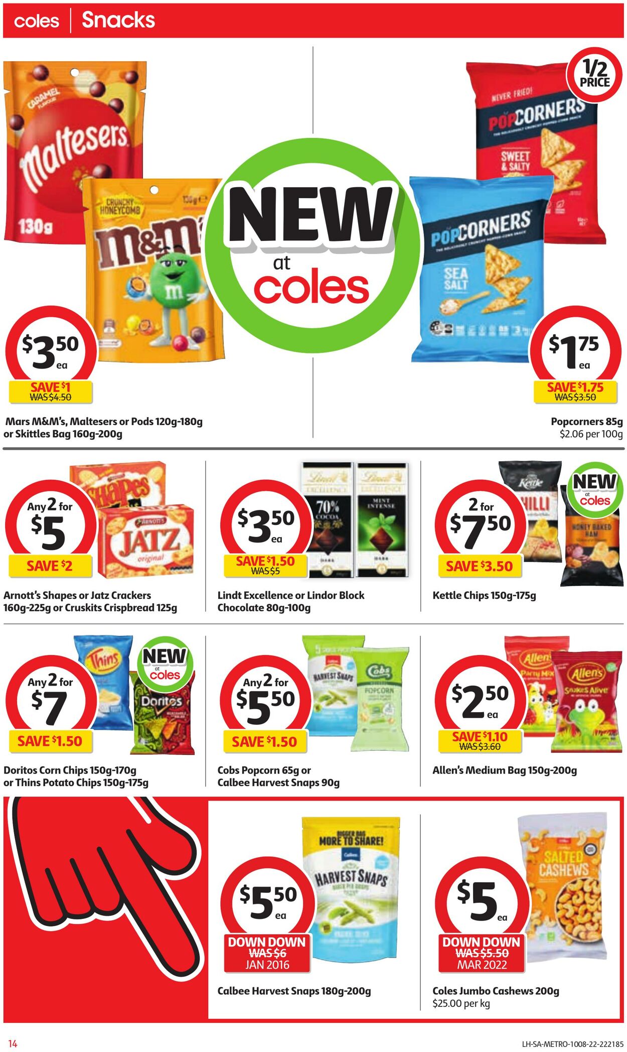 Catalogue Coles 10.08.2022 - 16.08.2022