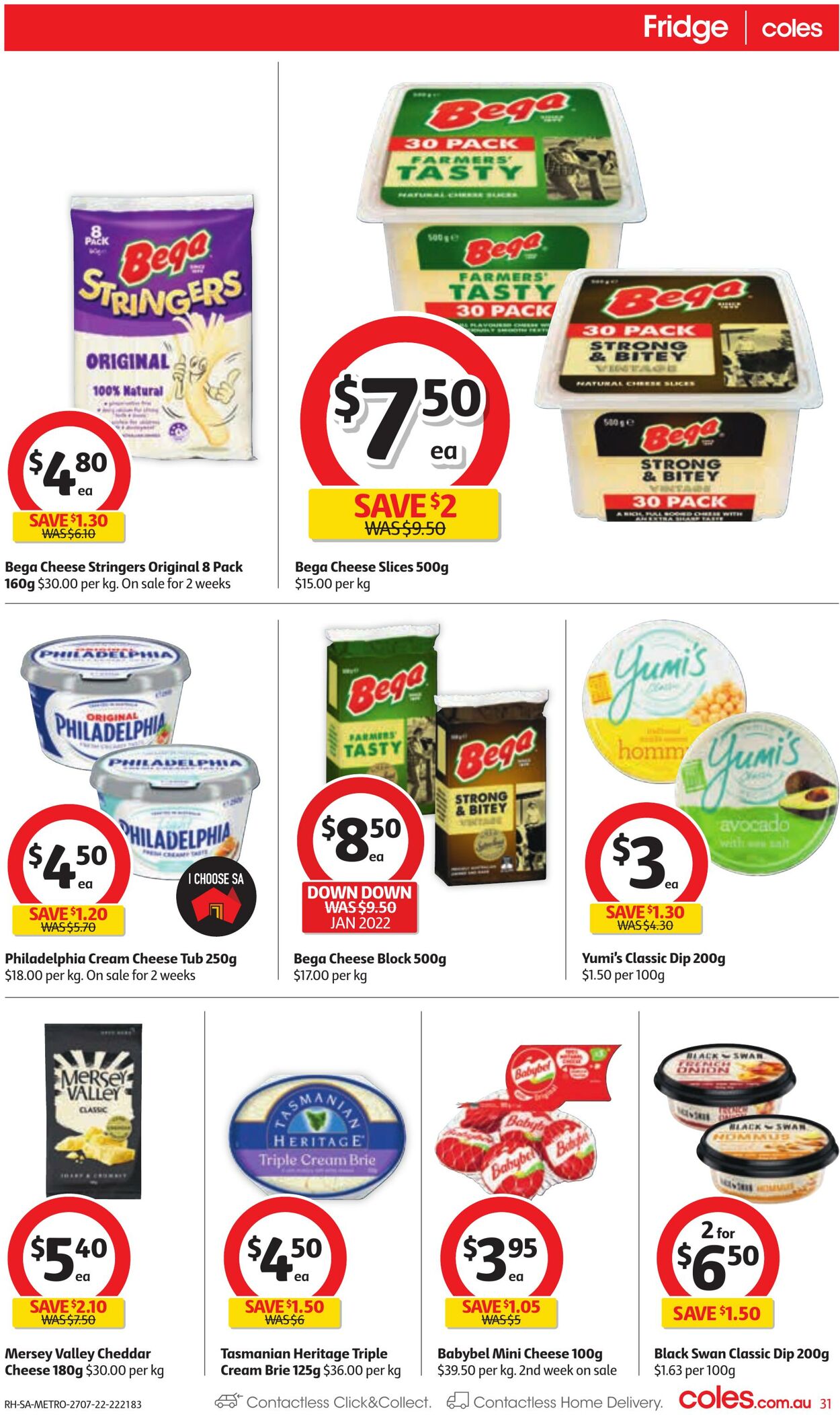 Catalogue Coles 27.07.2022 - 02.08.2022