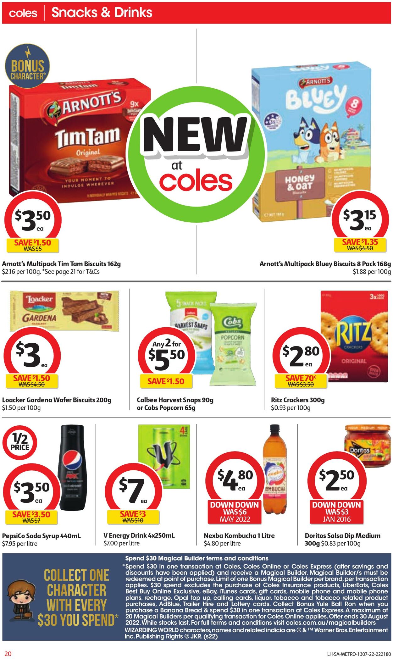 Catalogue Coles 13.07.2022 - 19.07.2022