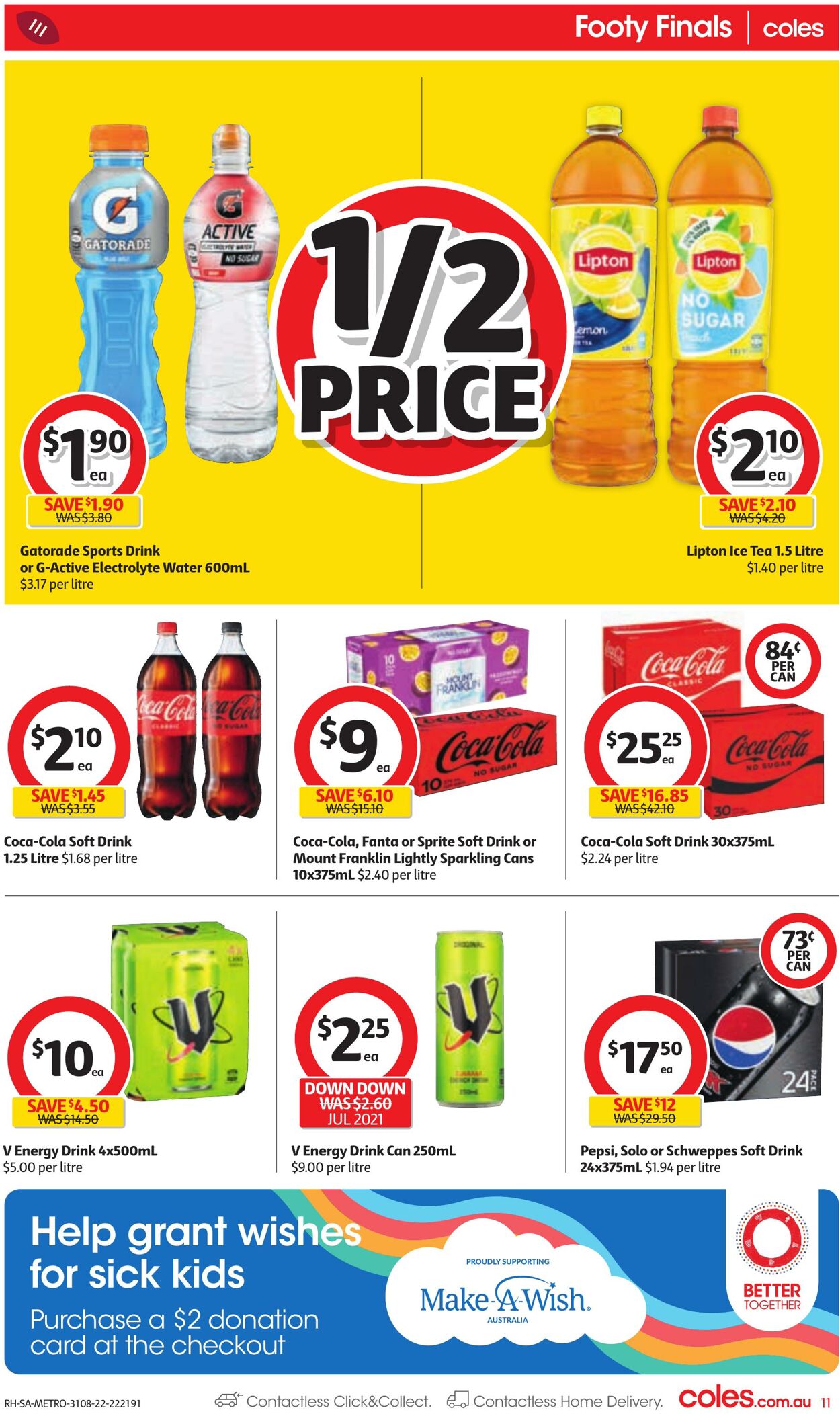 Catalogue Coles 31.08.2022 - 06.09.2022