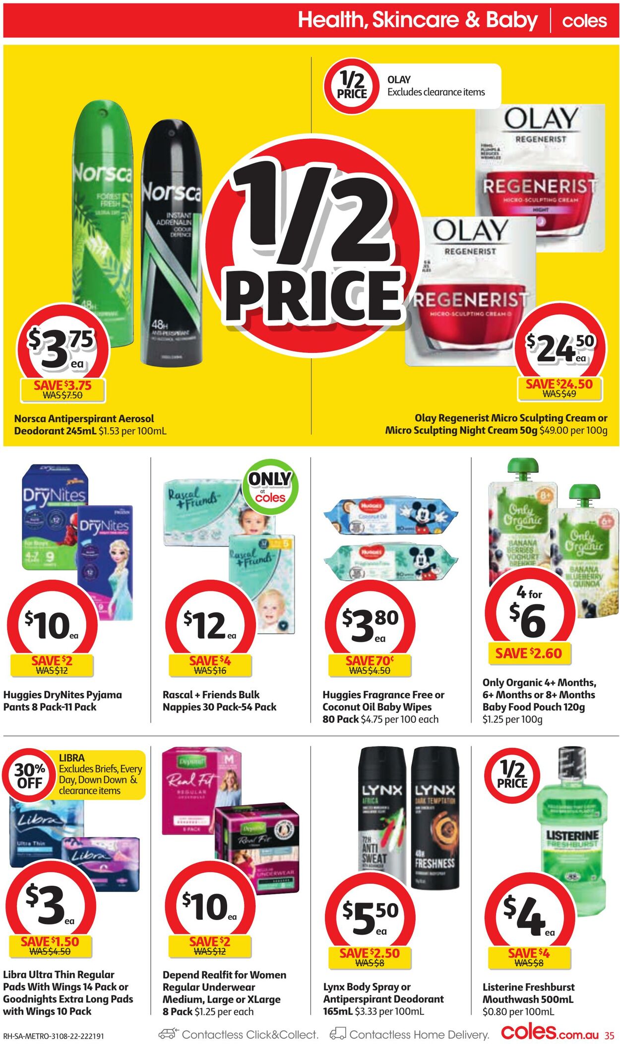 Catalogue Coles 31.08.2022 - 06.09.2022