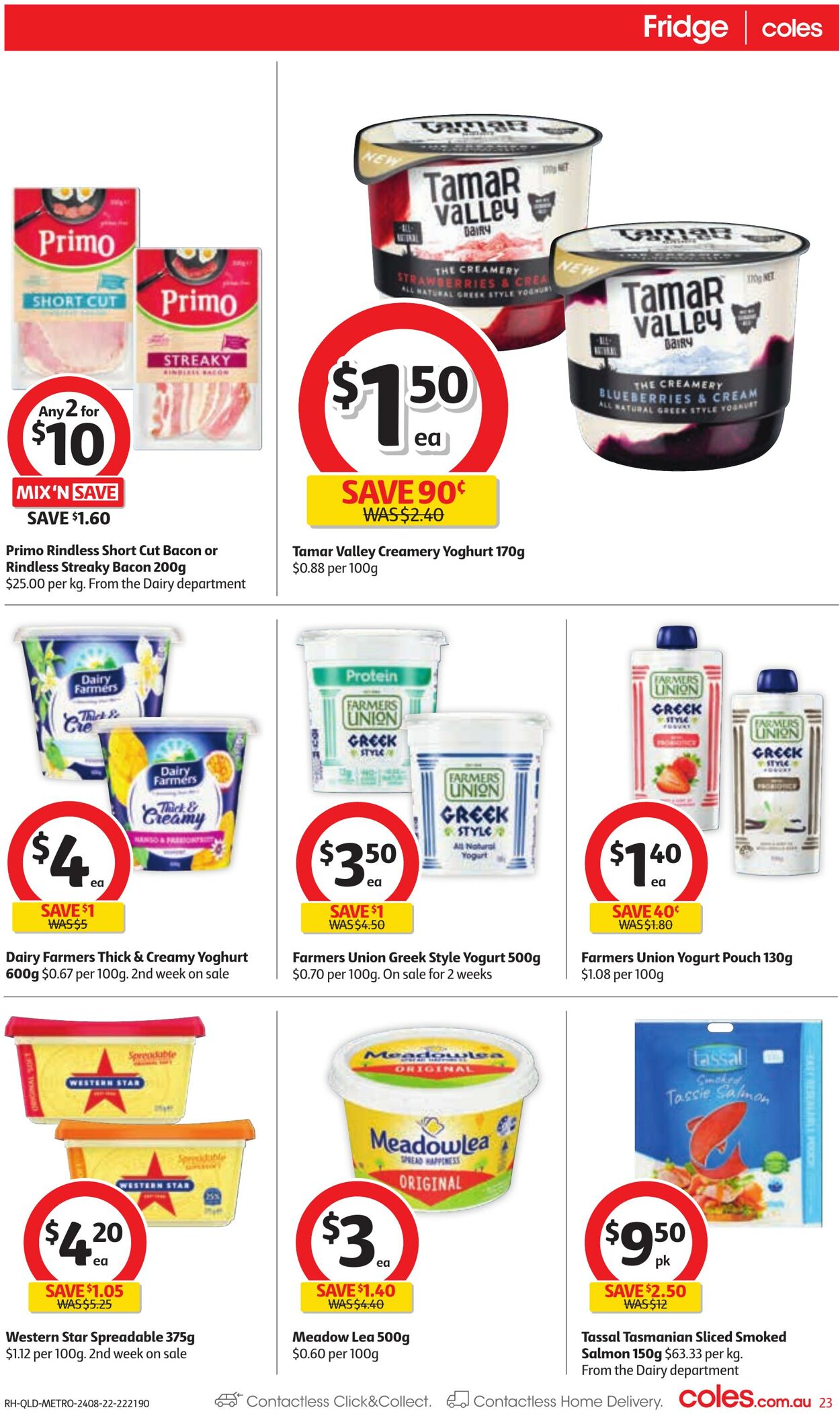 Catalogue Coles 24.08.2022 - 30.08.2022