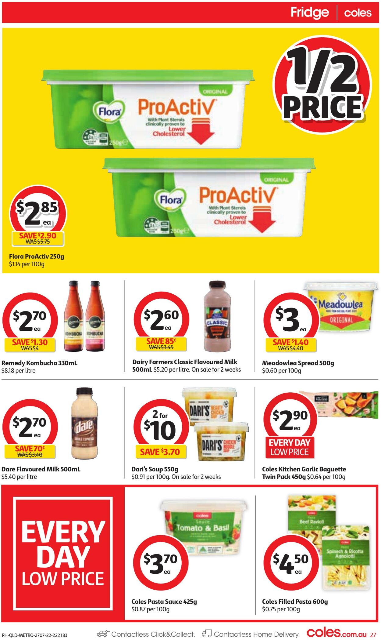 Catalogue Coles 27.07.2022 - 02.08.2022