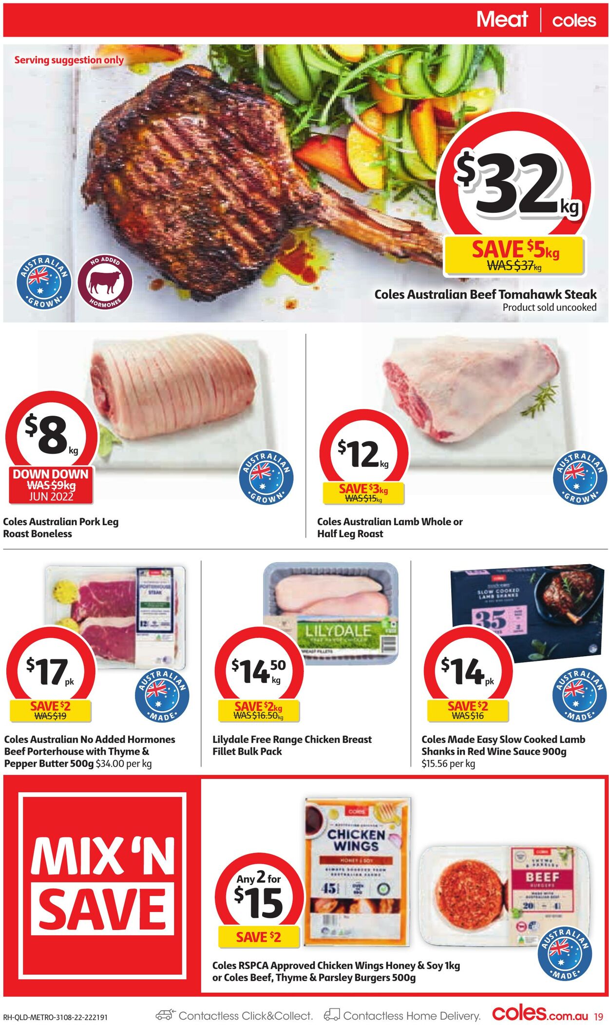 Catalogue Coles 31.08.2022 - 06.09.2022