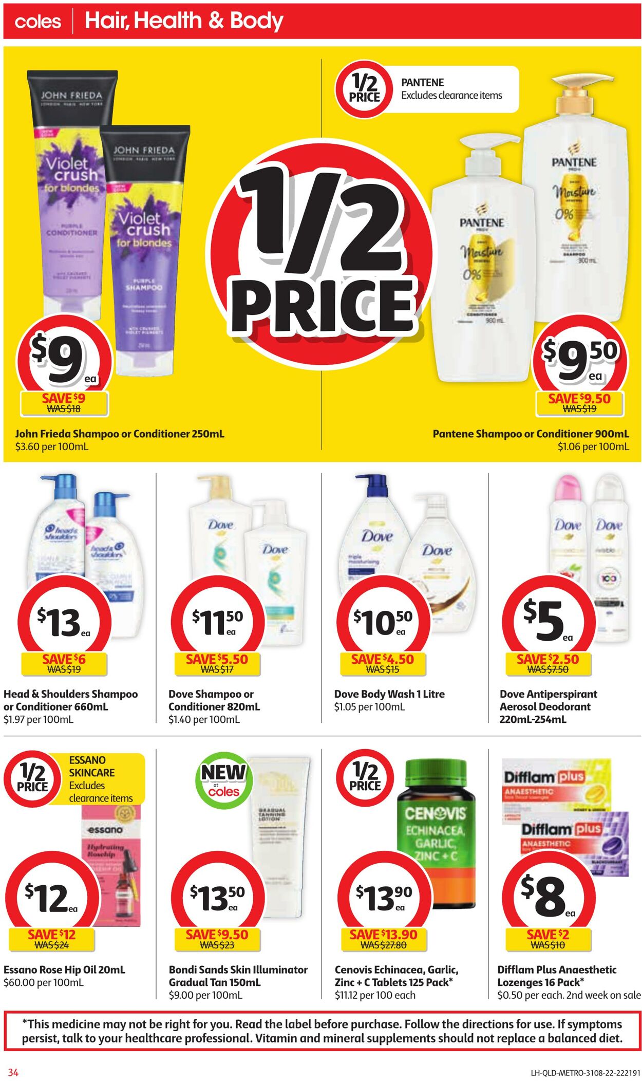 Catalogue Coles 31.08.2022 - 06.09.2022