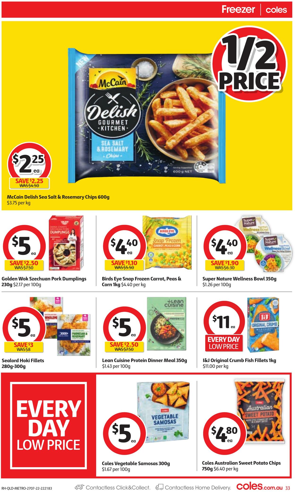 Catalogue Coles 27.07.2022 - 02.08.2022