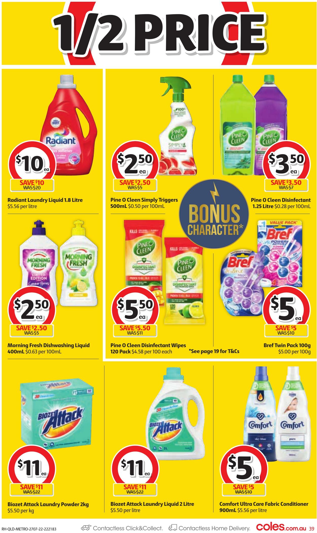 Catalogue Coles 27.07.2022 - 02.08.2022