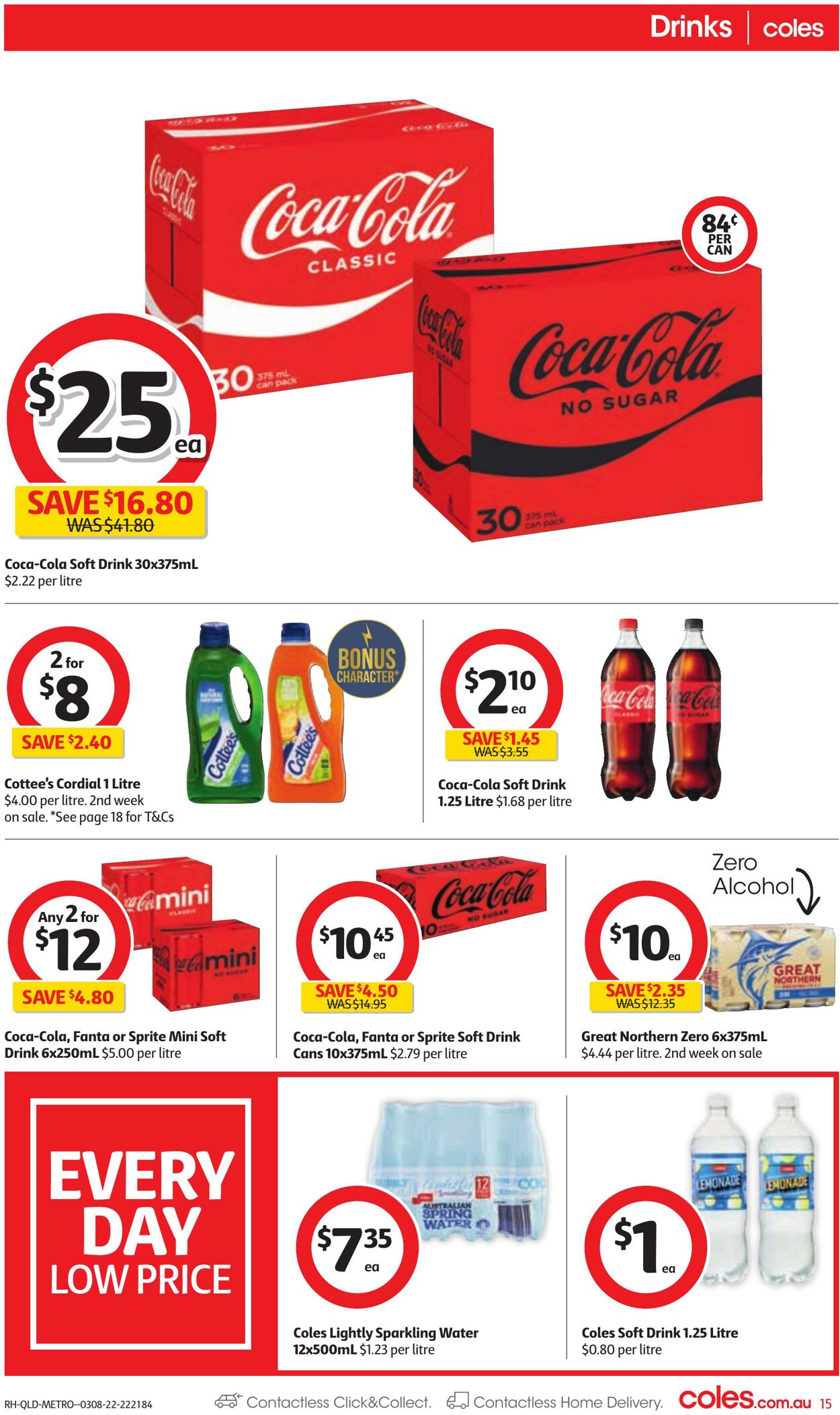 Catalogue Coles 03.08.2022 - 09.08.2022